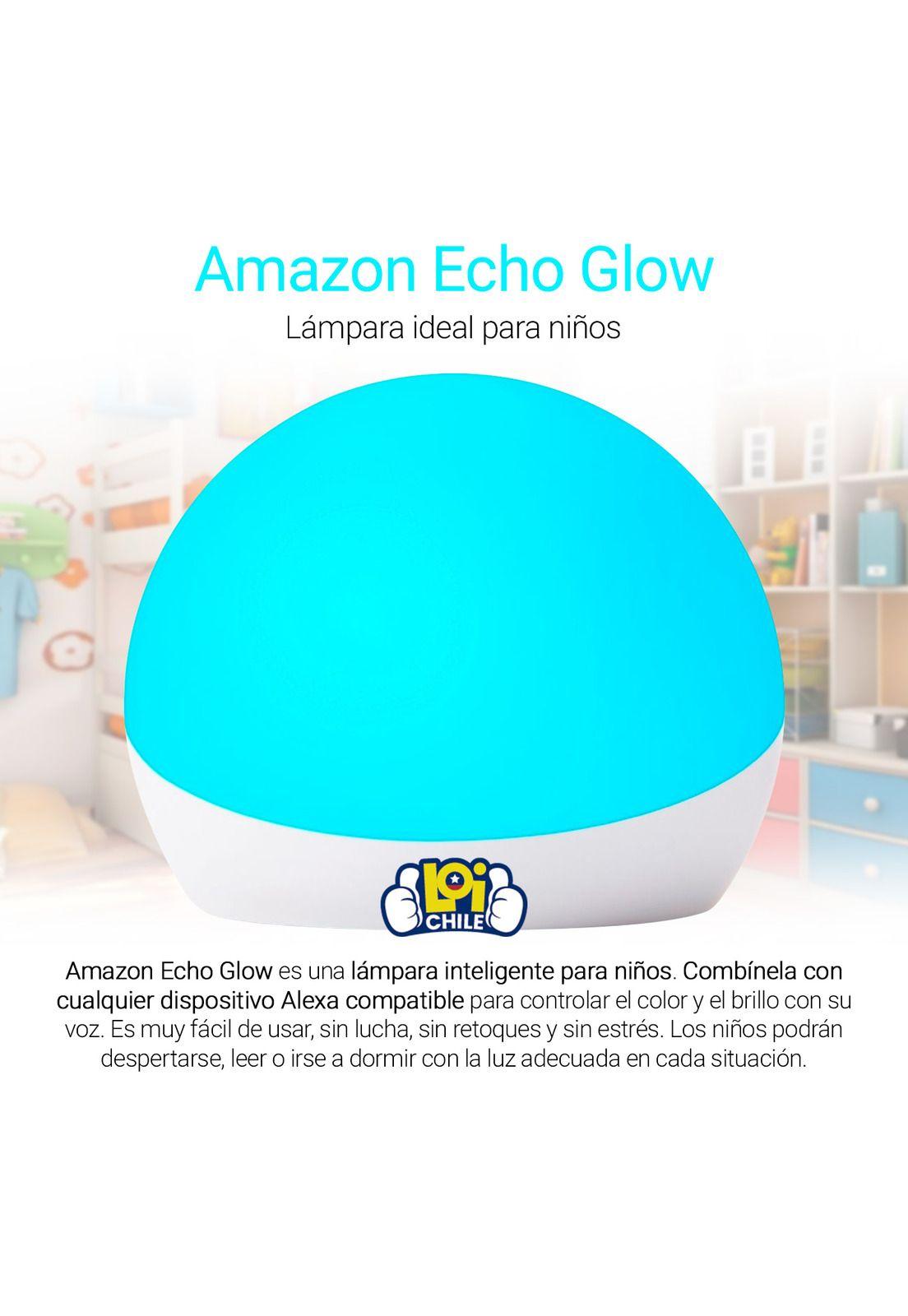 Lámpara Inteligente Multicolor Amazon Echo Glow-1