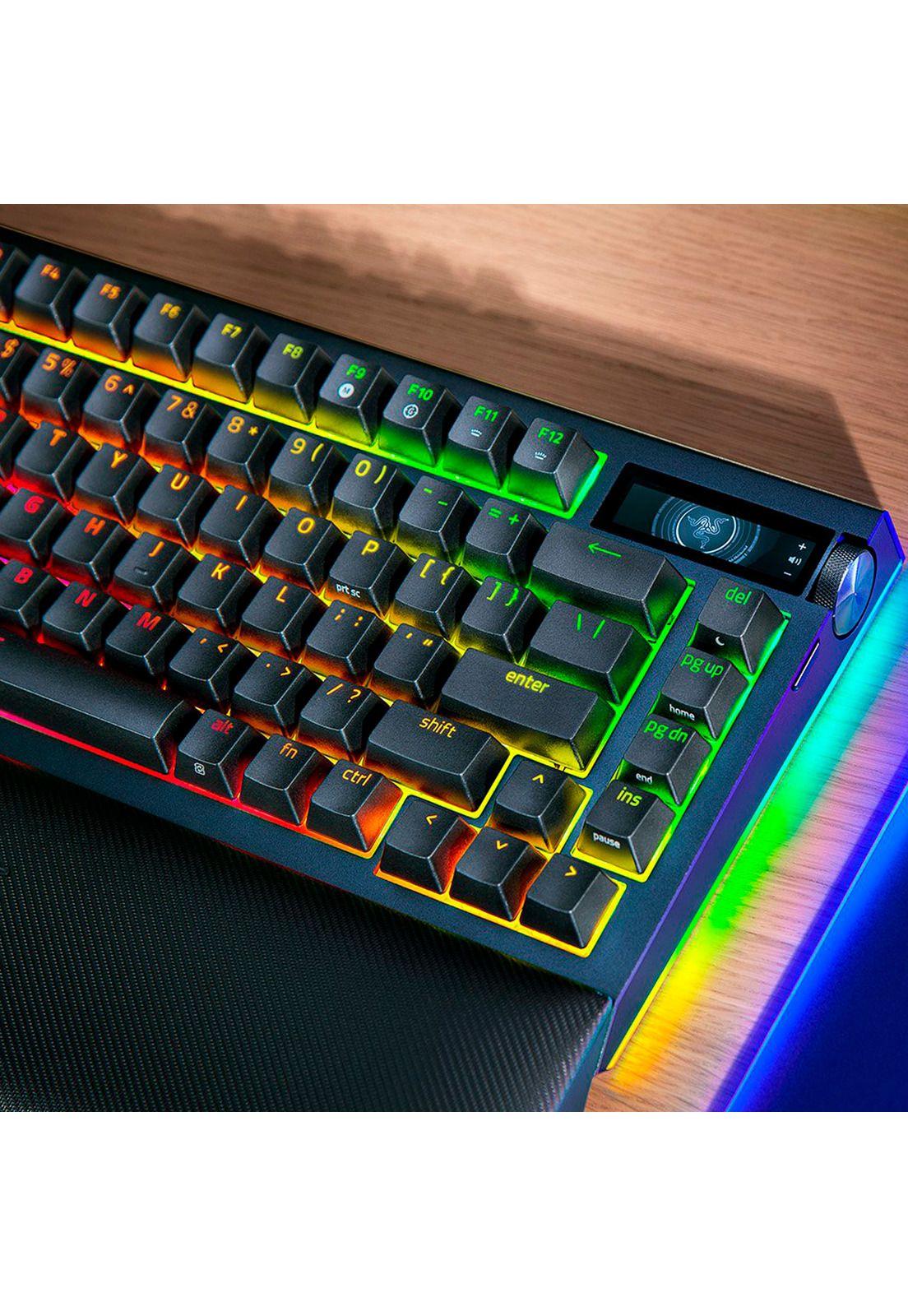 Teclado Gamer Razer Blackwidow V4 Pro 75% Inalámbrico US-8