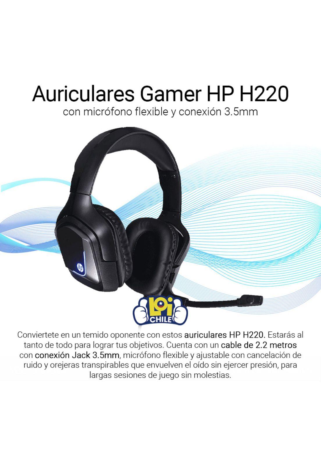Audifonos Gamer Hp H220 Microfono Integrado-1