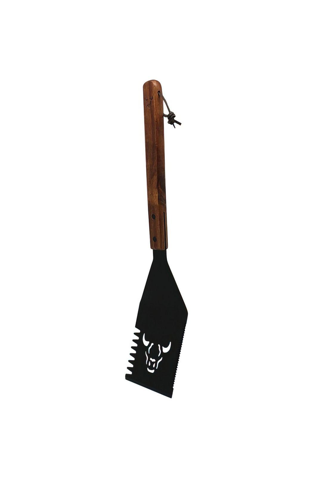 Espatula Wayu Para Asado Parrilla O Barbacoa Negra-3