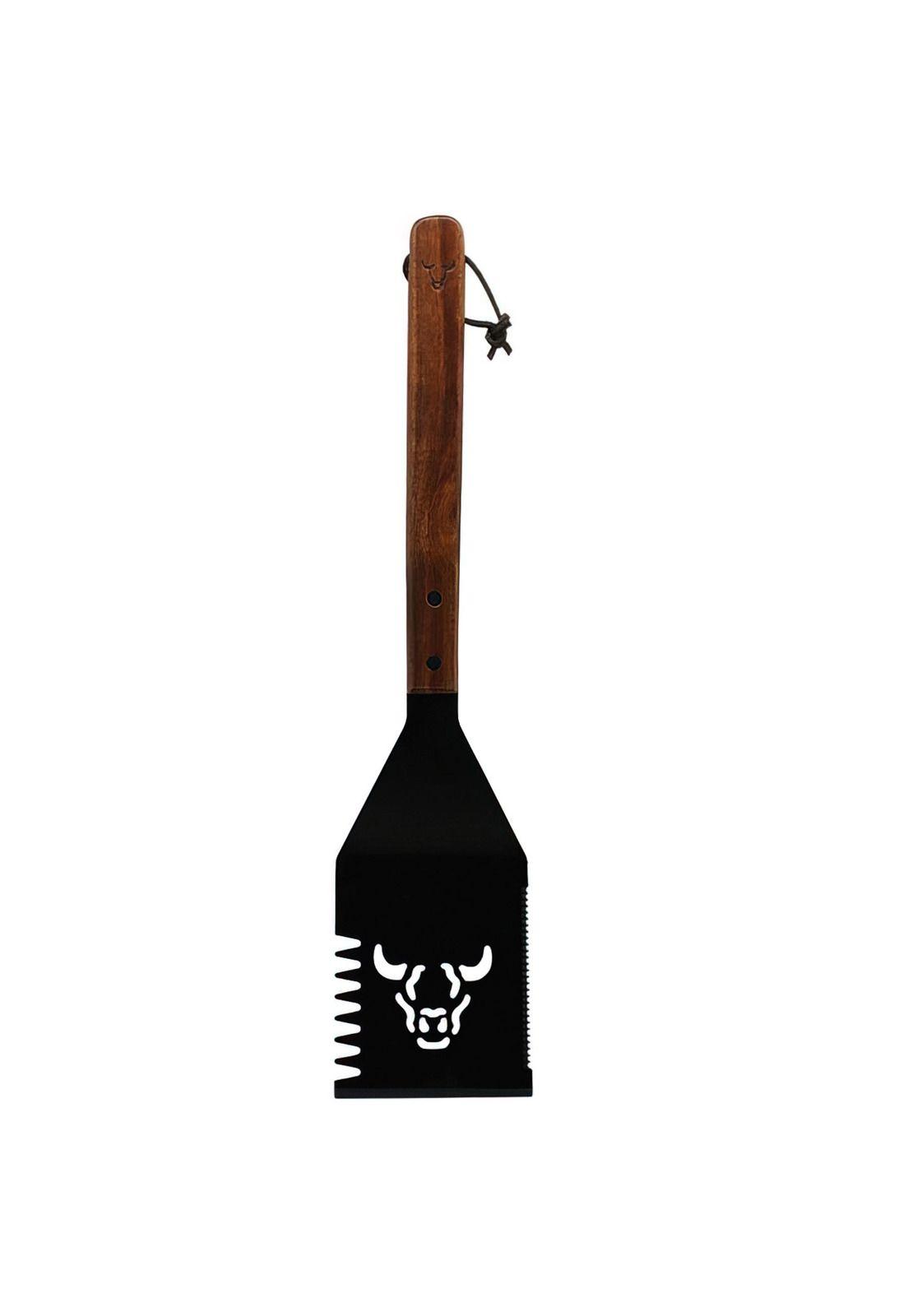 Espatula Wayu Para Asado Parrilla O Barbacoa Negra-4