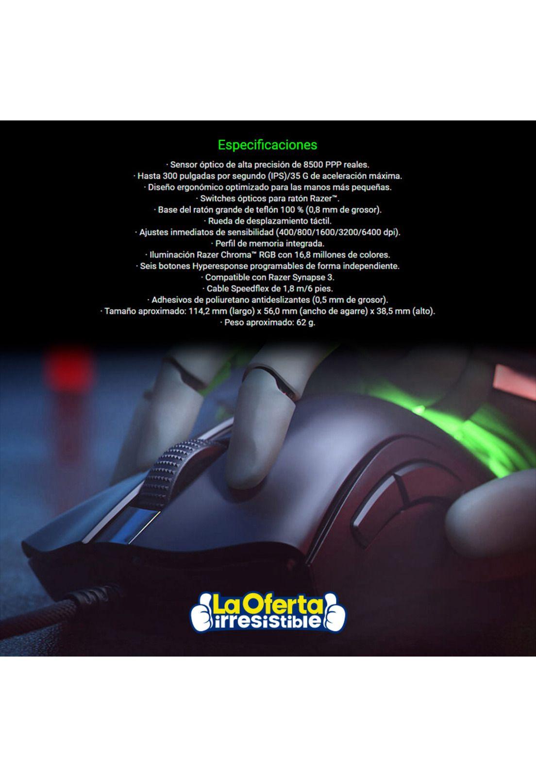 Mouse Gamer Razer Deathadder V2 Mini-4