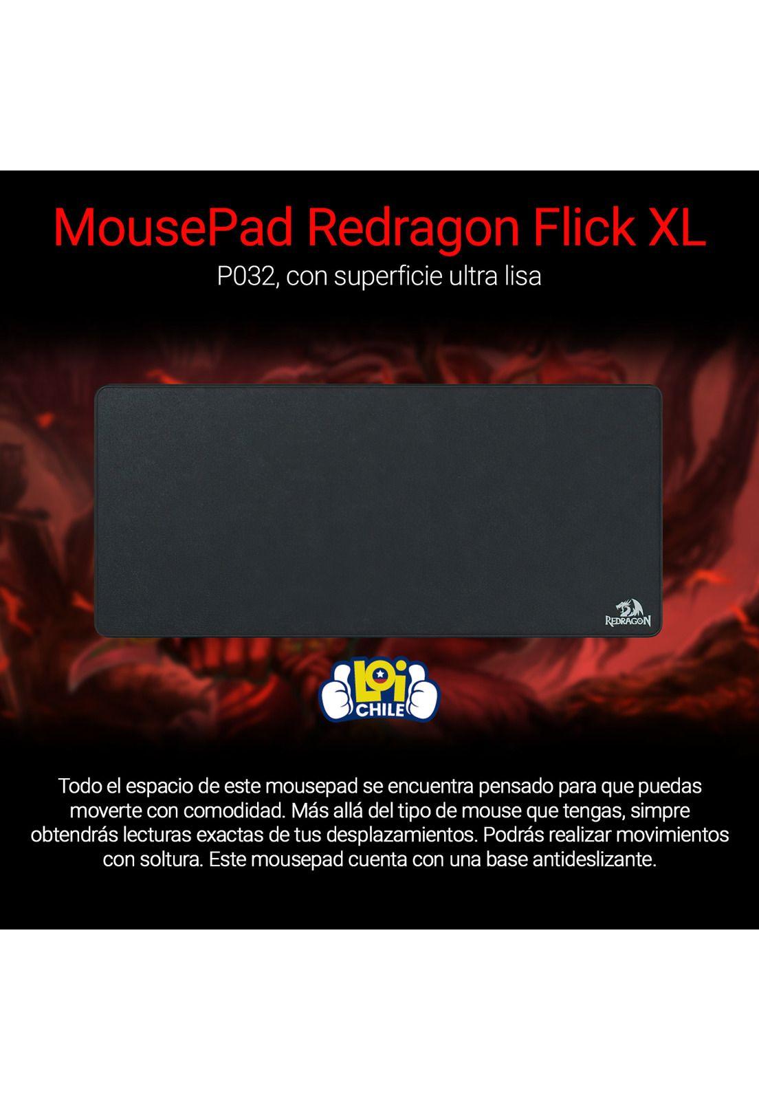 Mousepad Gamer Redragon Flick XL P032-1