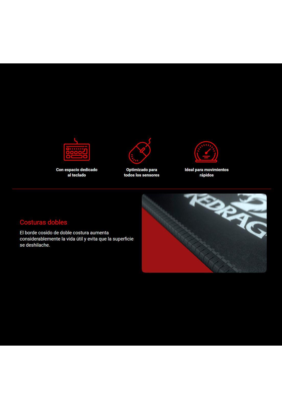 Mousepad Gamer Redragon Flick XL P032-2