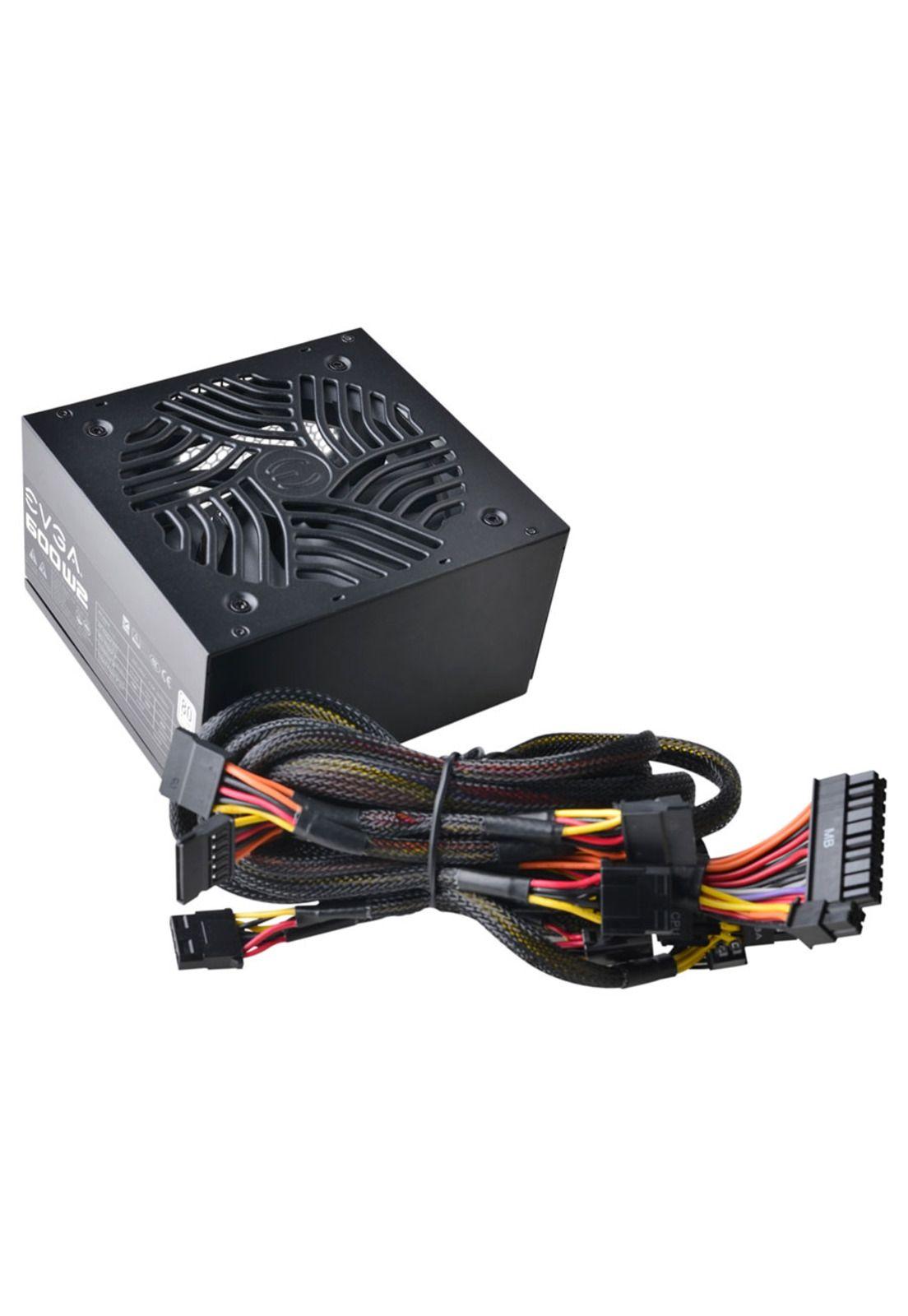 Fuente de Poder EVGA 600 W2 80 Plus-3