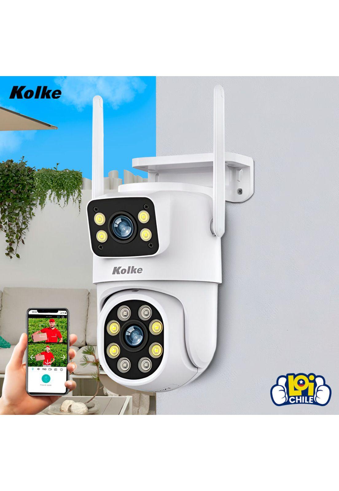 Cámara de Seguridad Doble Kolke IP PT Visión Nocturna Color-5