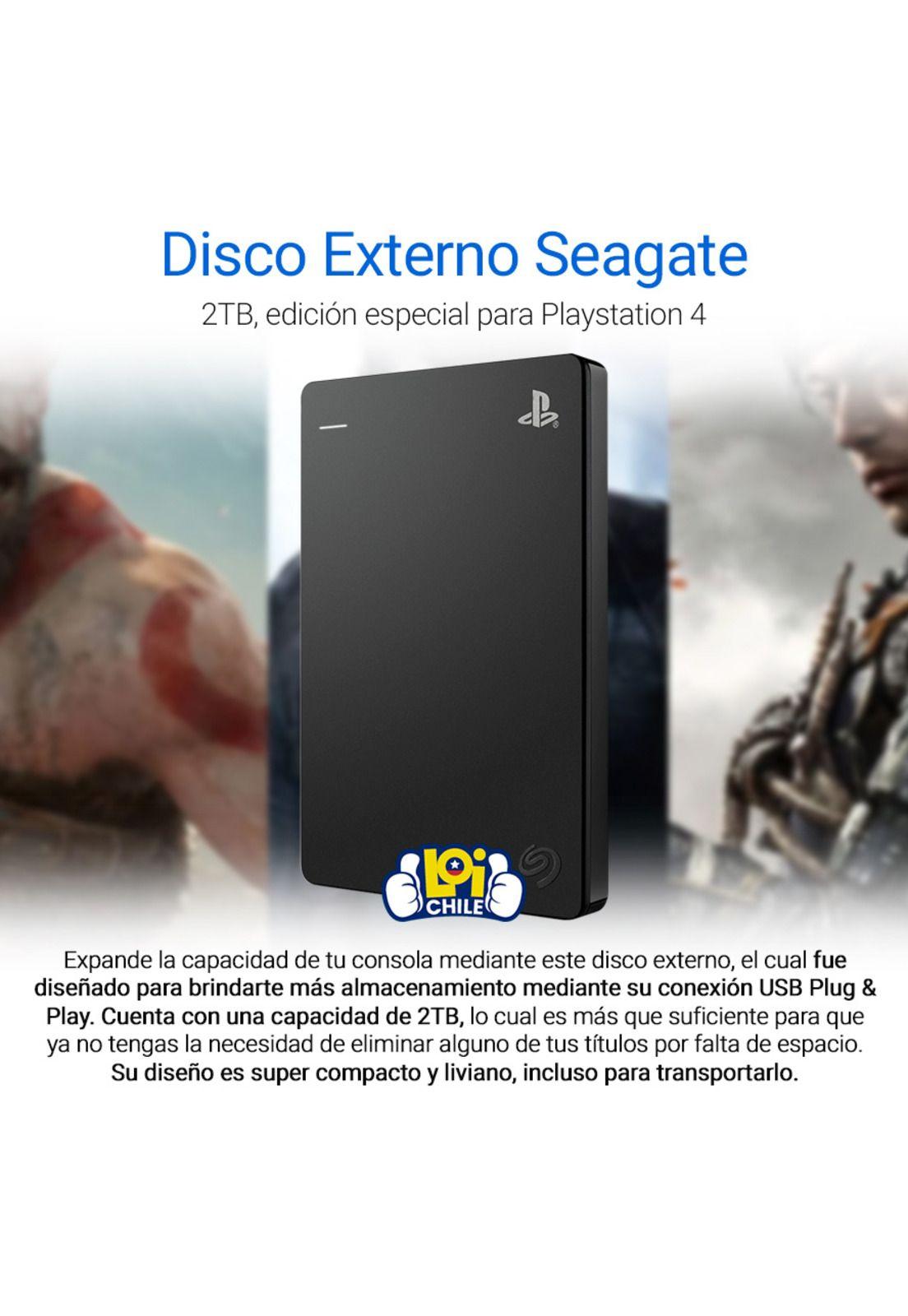 Disco Duro Externo Seagate  2TB Para Ps4-1