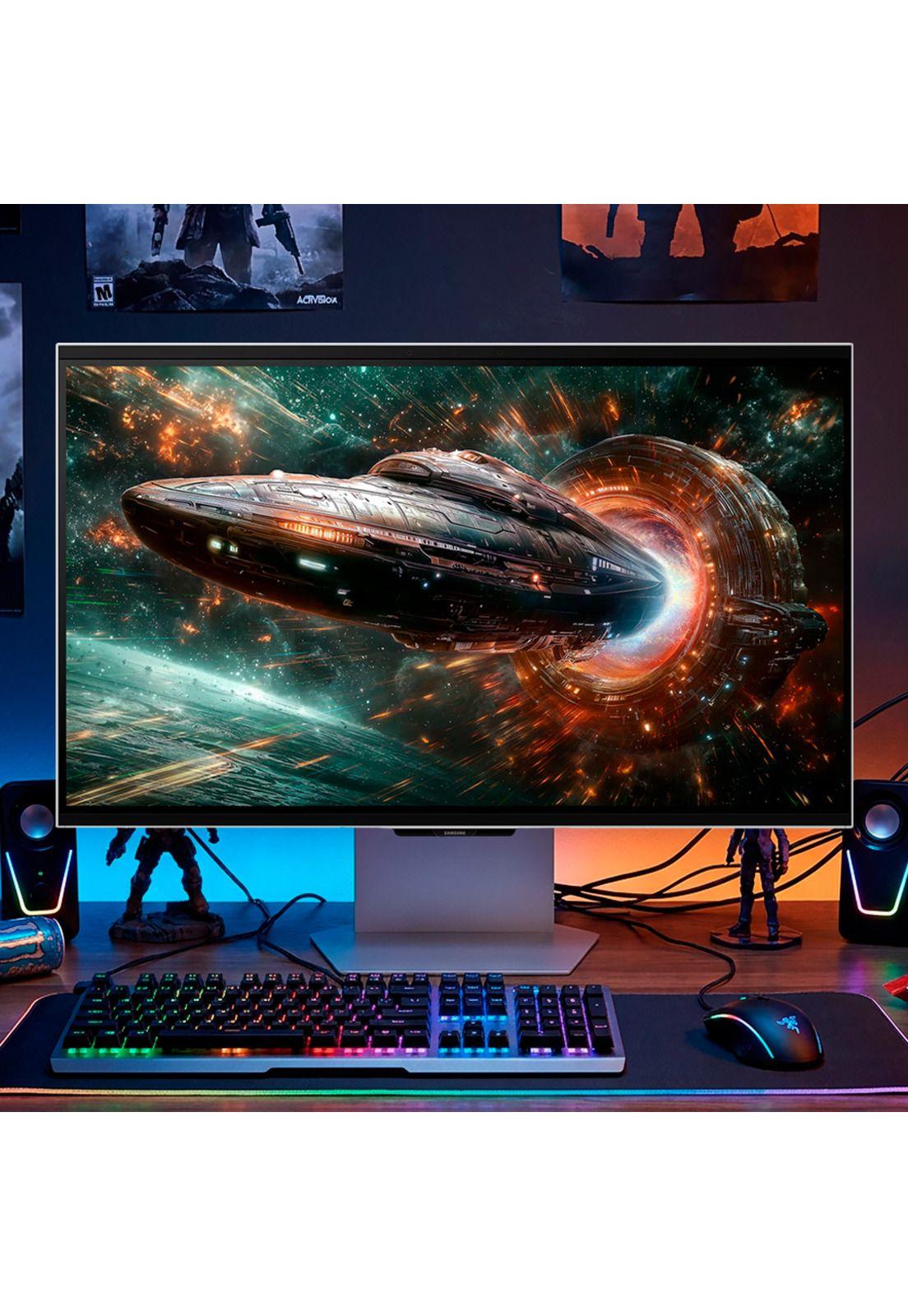 Monitor Gamer Samsung Odyssey 3D G9 27" UHD 4K 165Hz 1Ms-9