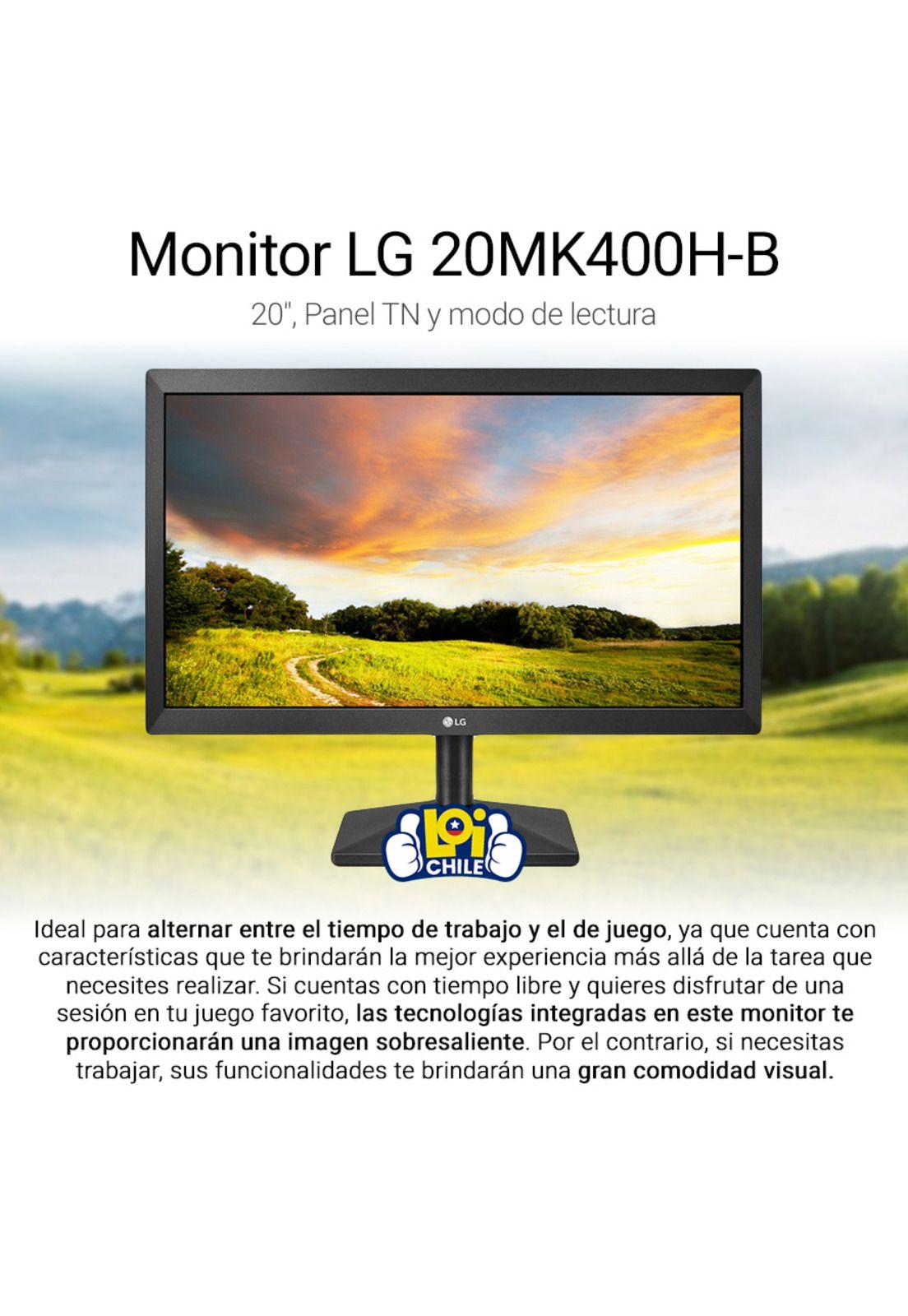 Monitor LG 20' 75Hz 2Ms-1