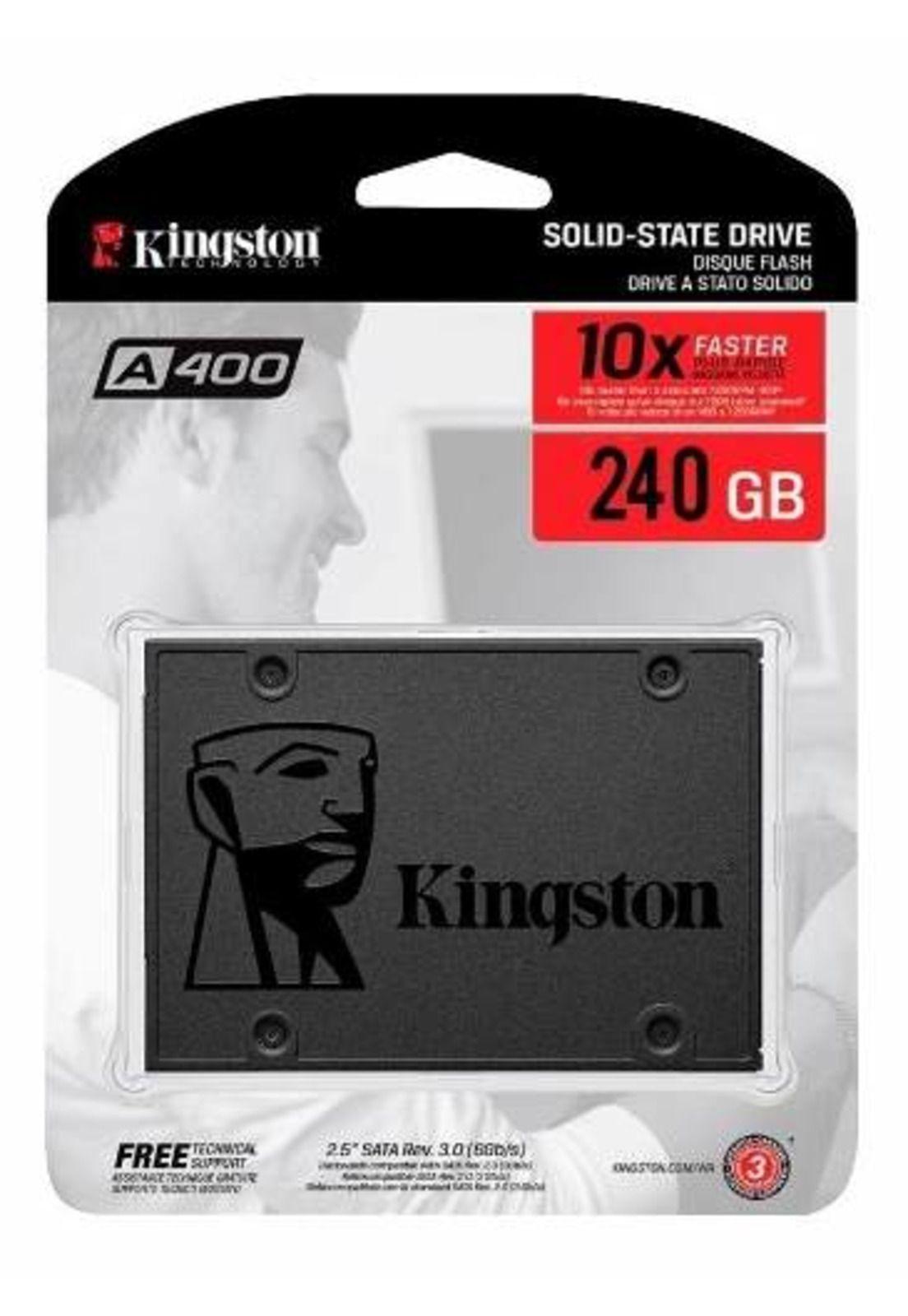 Disco Sólido Kingston 240gb Ssdnow A400 Loi Chile-0