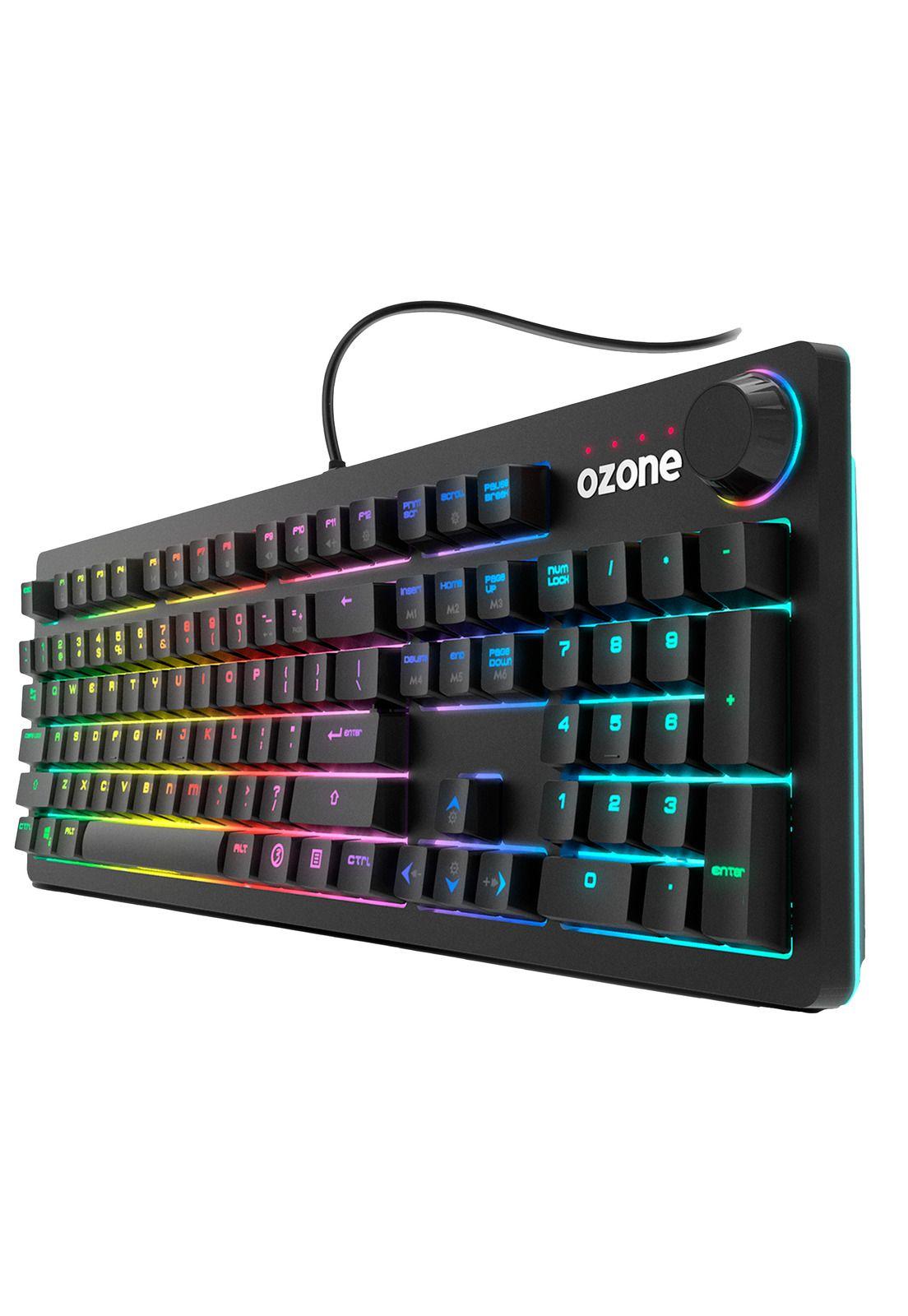 Teclado Gamer Mecanico Ozone Strikeback RGB-5