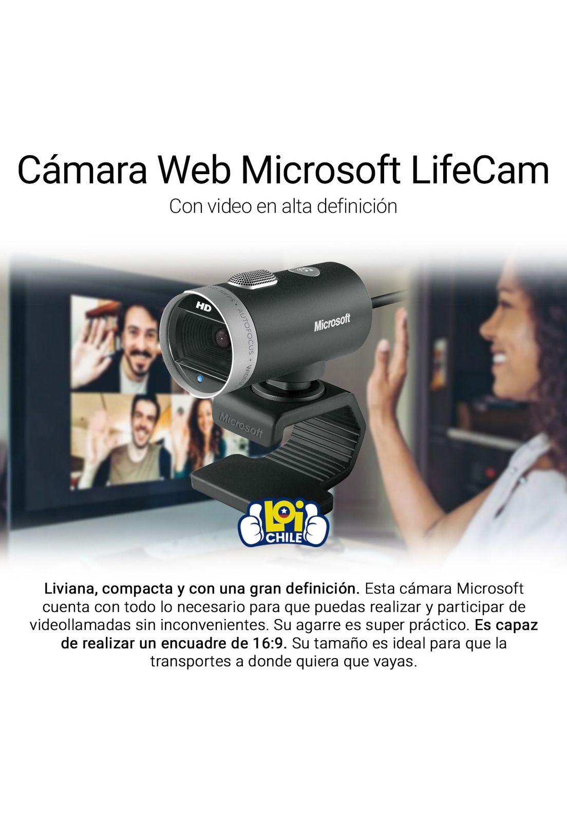 Camara Web Microsoft LifeCam Cinema Hd de 720p-1