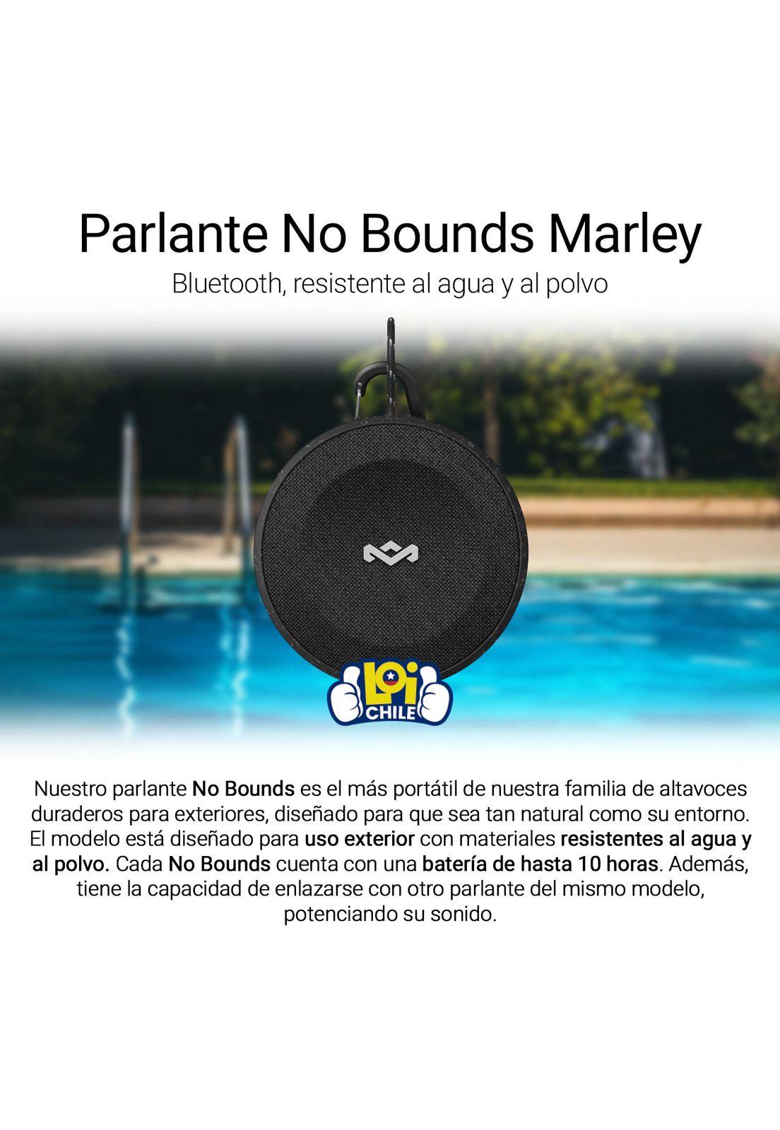 Parlante House of Marley No bounds Bluetooth 10hs IP67-1
