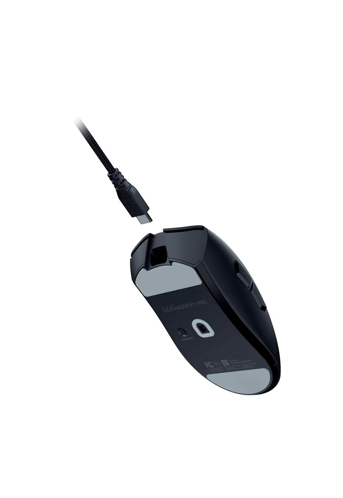 Mouse Gamer Razer Inalámbrico Deathadder V4 Pro Negro-3