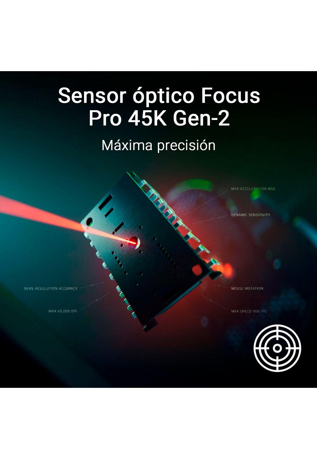 Mouse Gamer Razer Inalámbrico Deathadder V4 Pro Negro-6