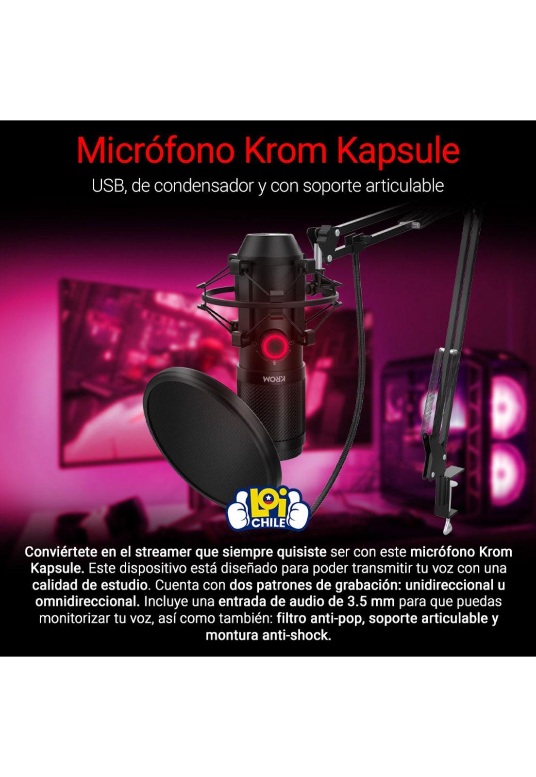 Microfono Gamer Kapsule Krom Streaming-1