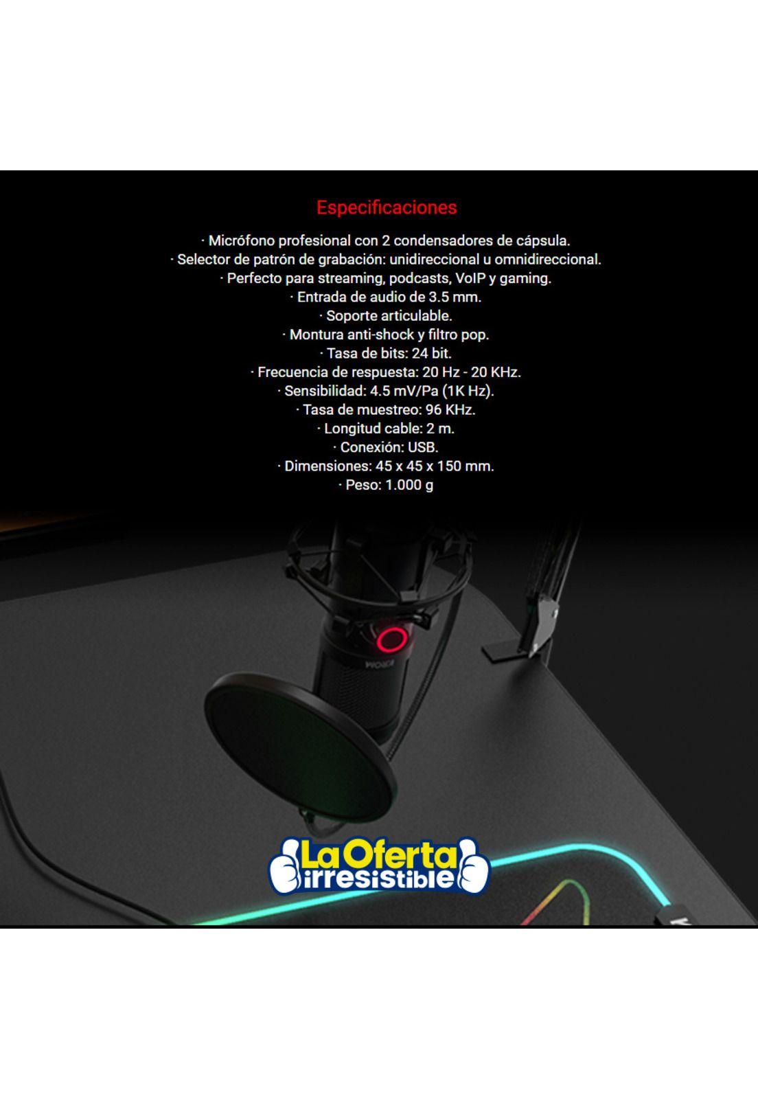 Microfono Gamer Kapsule Krom Streaming-4