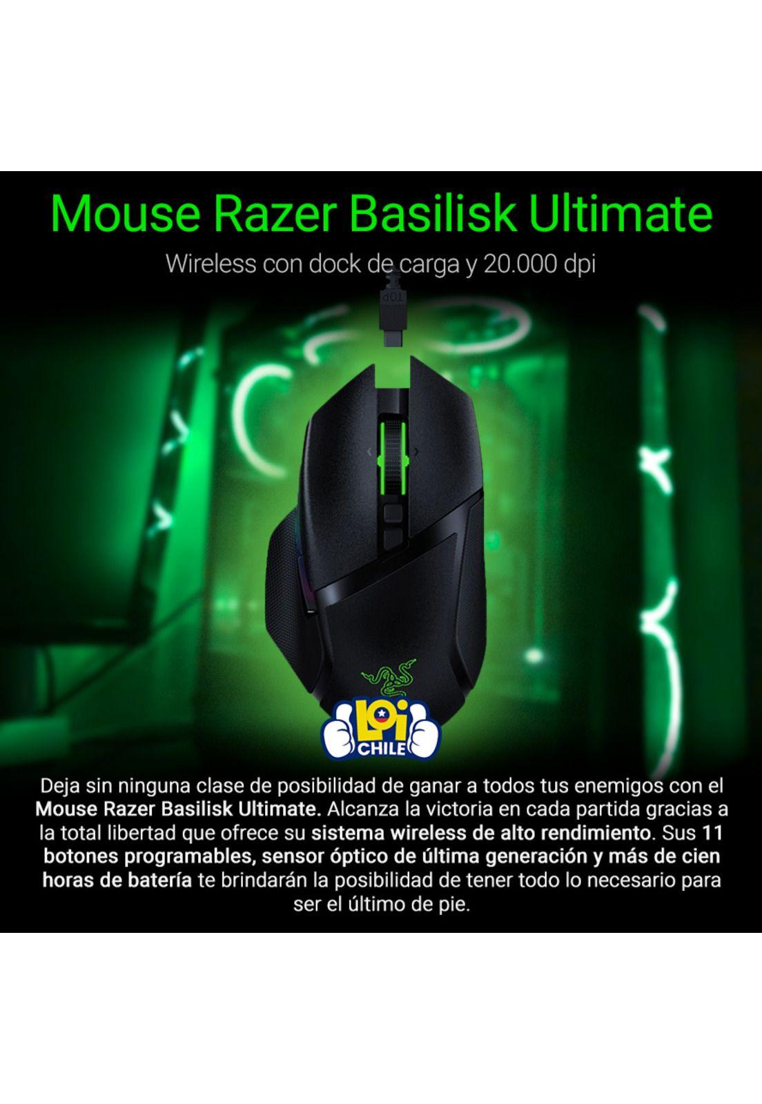 Mouse Gamer Razer Basilisk Ultimate-1
