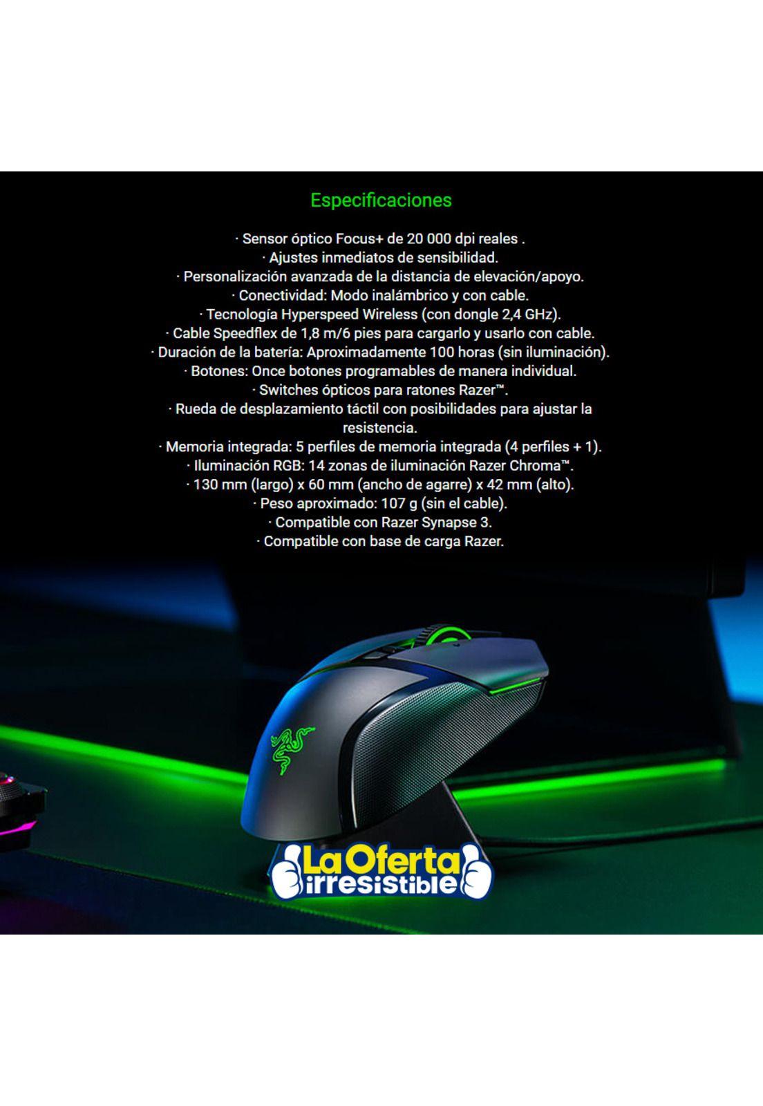 Mouse Gamer Razer Basilisk Ultimate-4