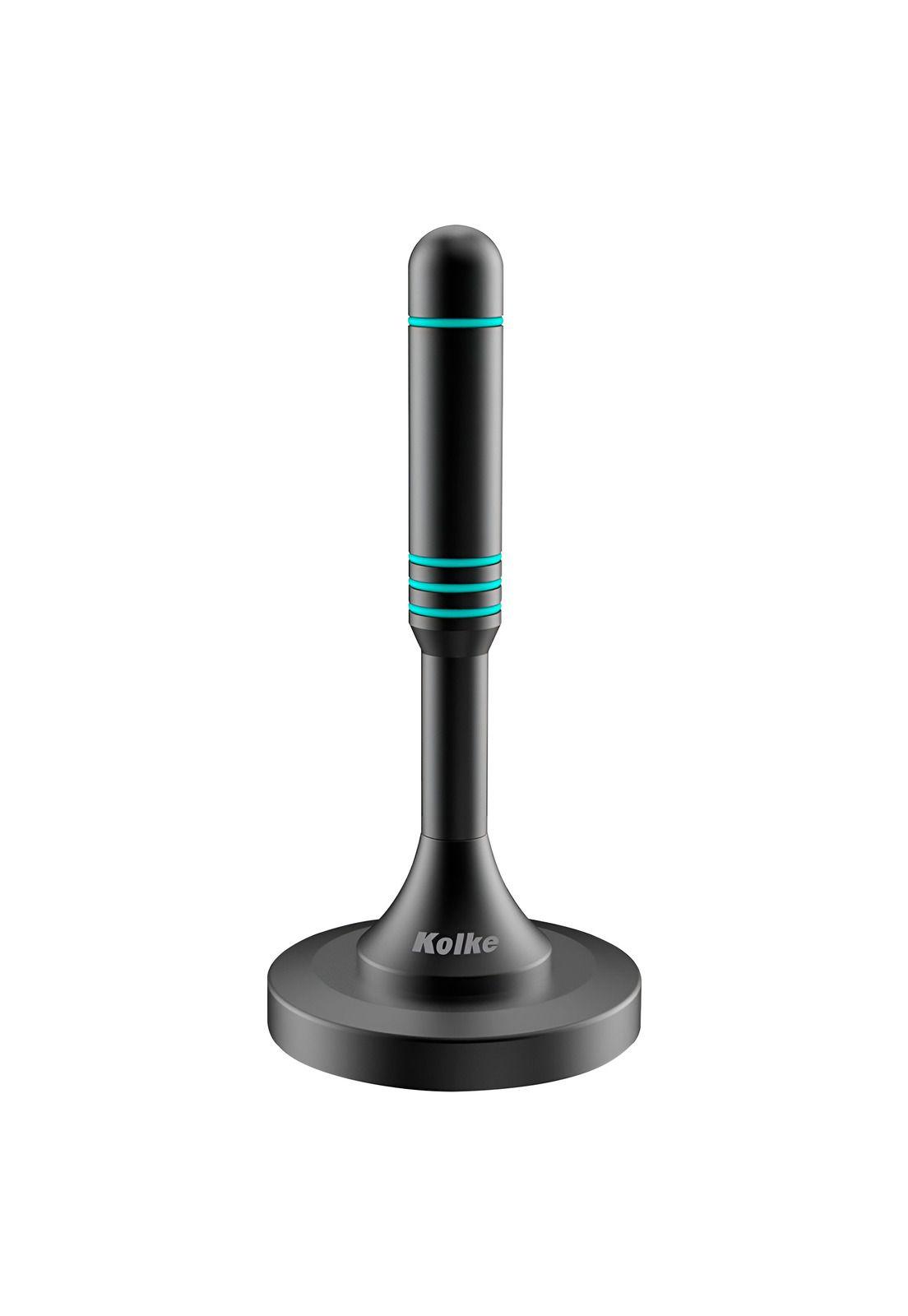 Antena de TV Digital HDTV Kolke Base Magnetica Recepcion 360-0