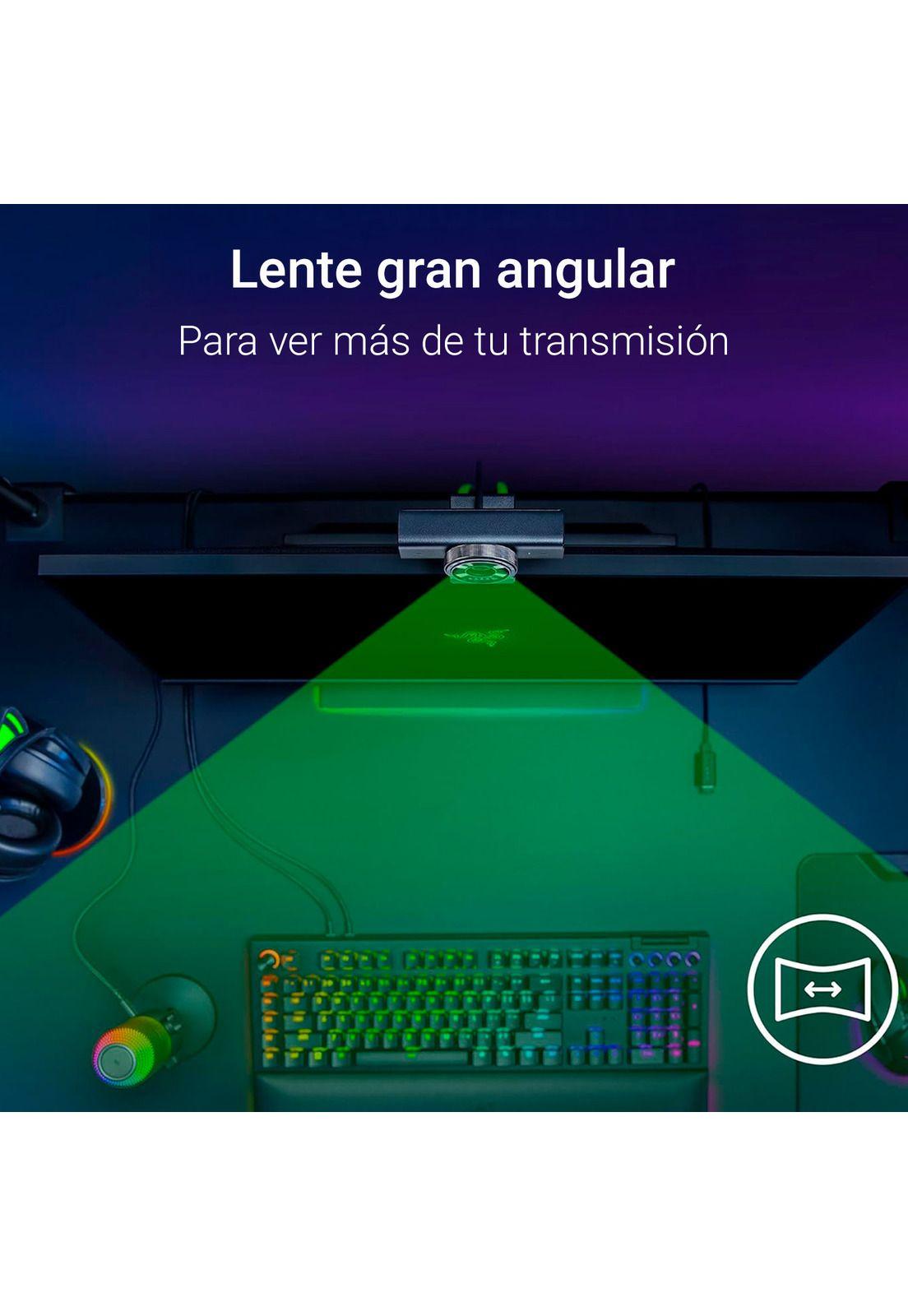 Cámara Web Gamer Razer Kiyo V2 X Webcam 1440p 60FPS-5
