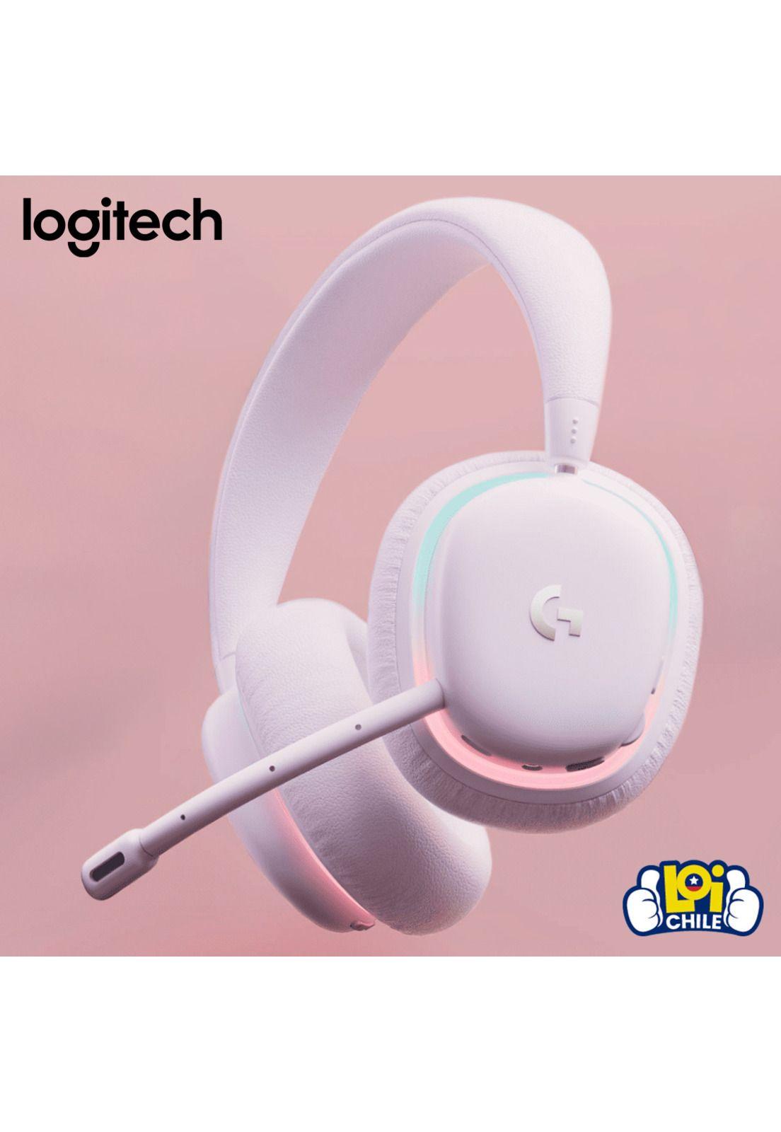 Audífonos Gamer Logitech G G735 Wireless Aurora Blanco-6