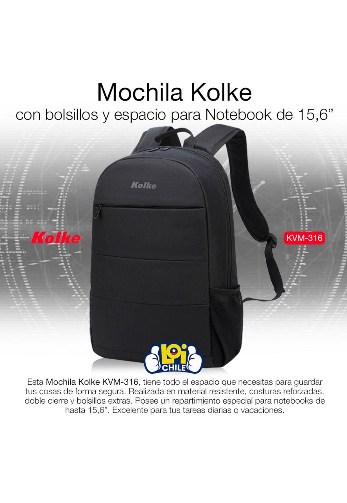 Mochila Kolke Para Notebooks 15.6' Reforzada-1