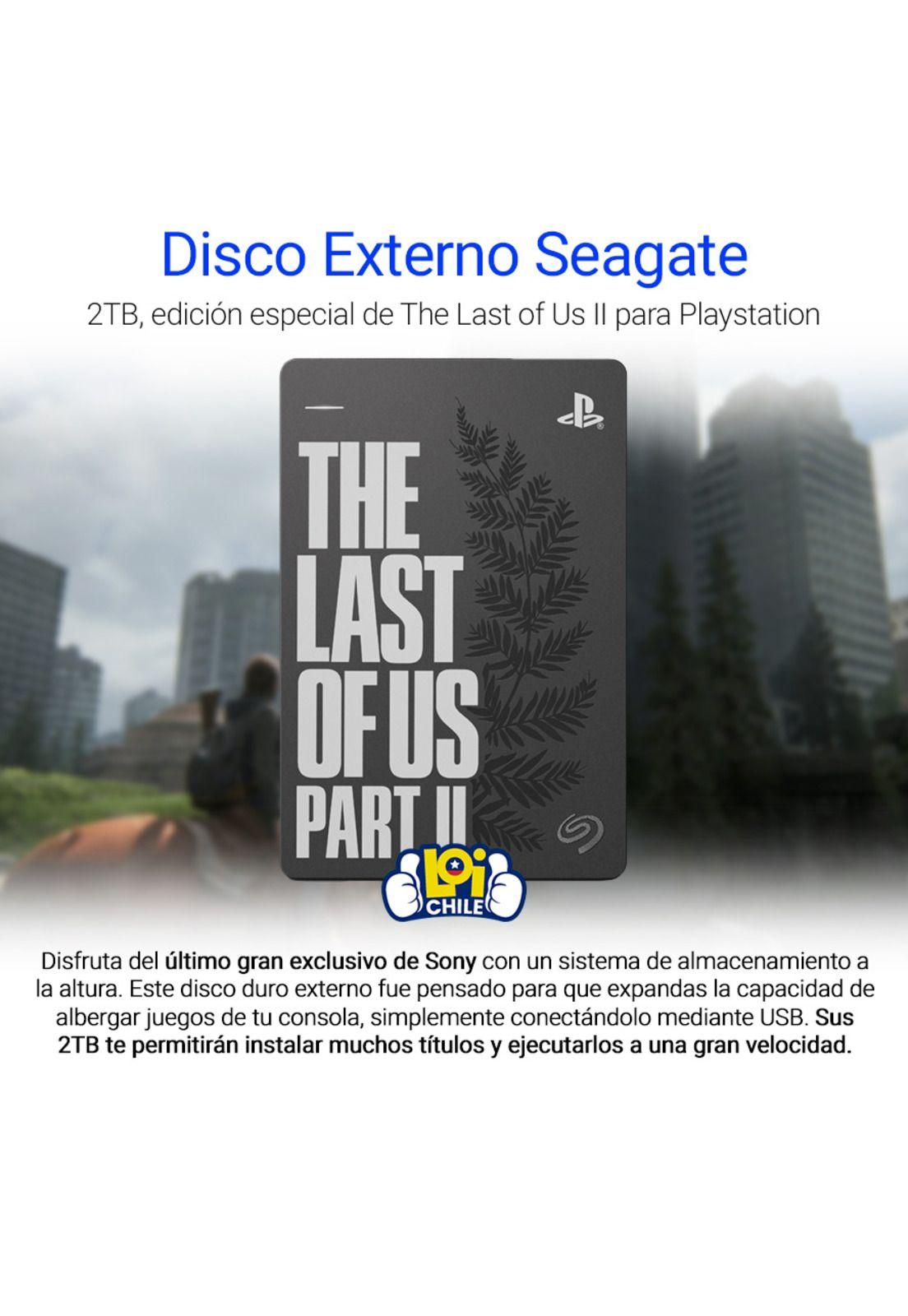 Disco Duro Externo Seagate Edición The Last of Us Para PS4-1