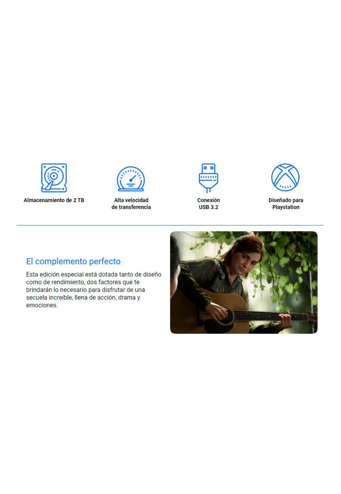 Disco Duro Externo Seagate Edición The Last of Us Para PS4-2