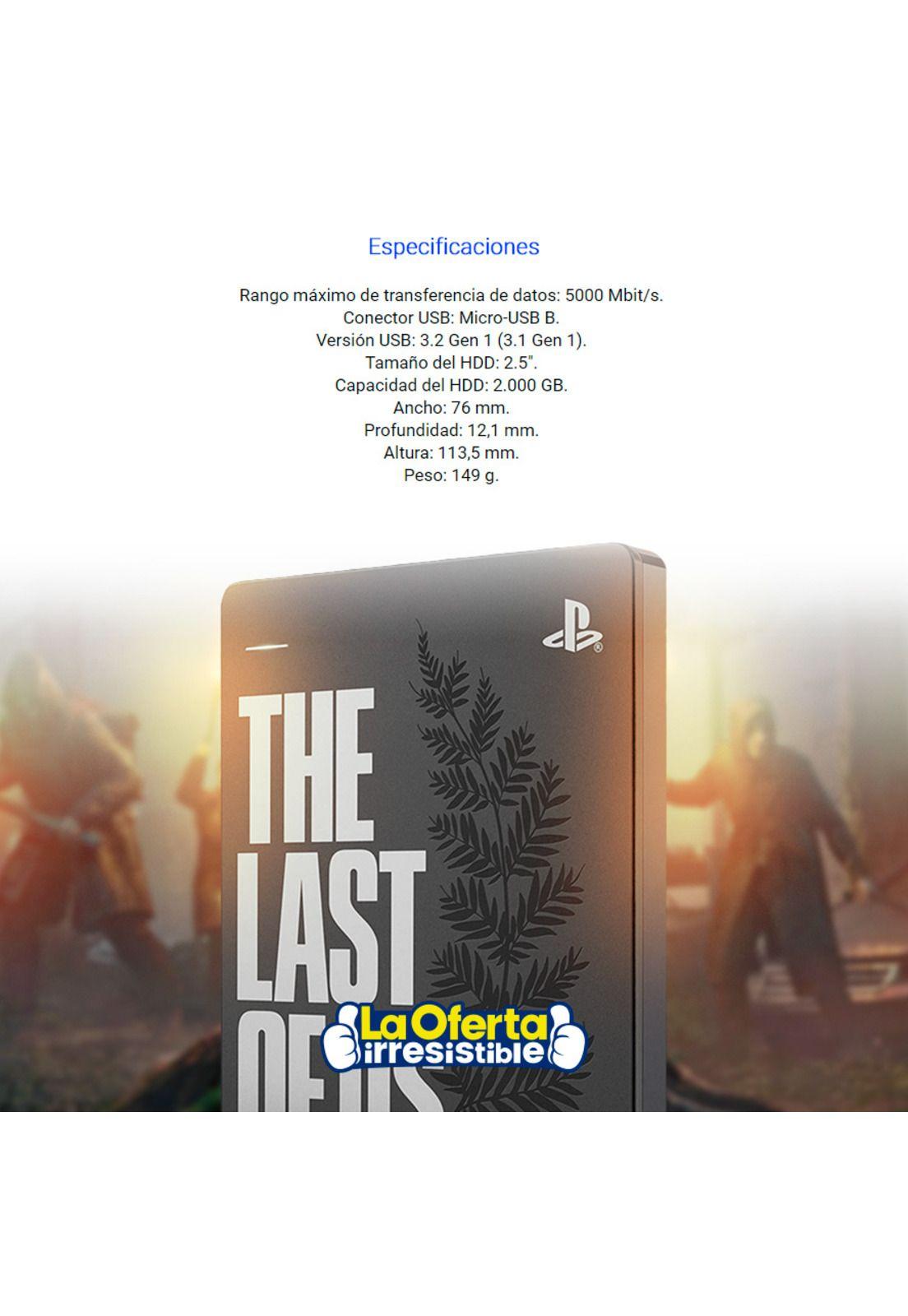 Disco Duro Externo Seagate Edición The Last of Us Para PS4-3