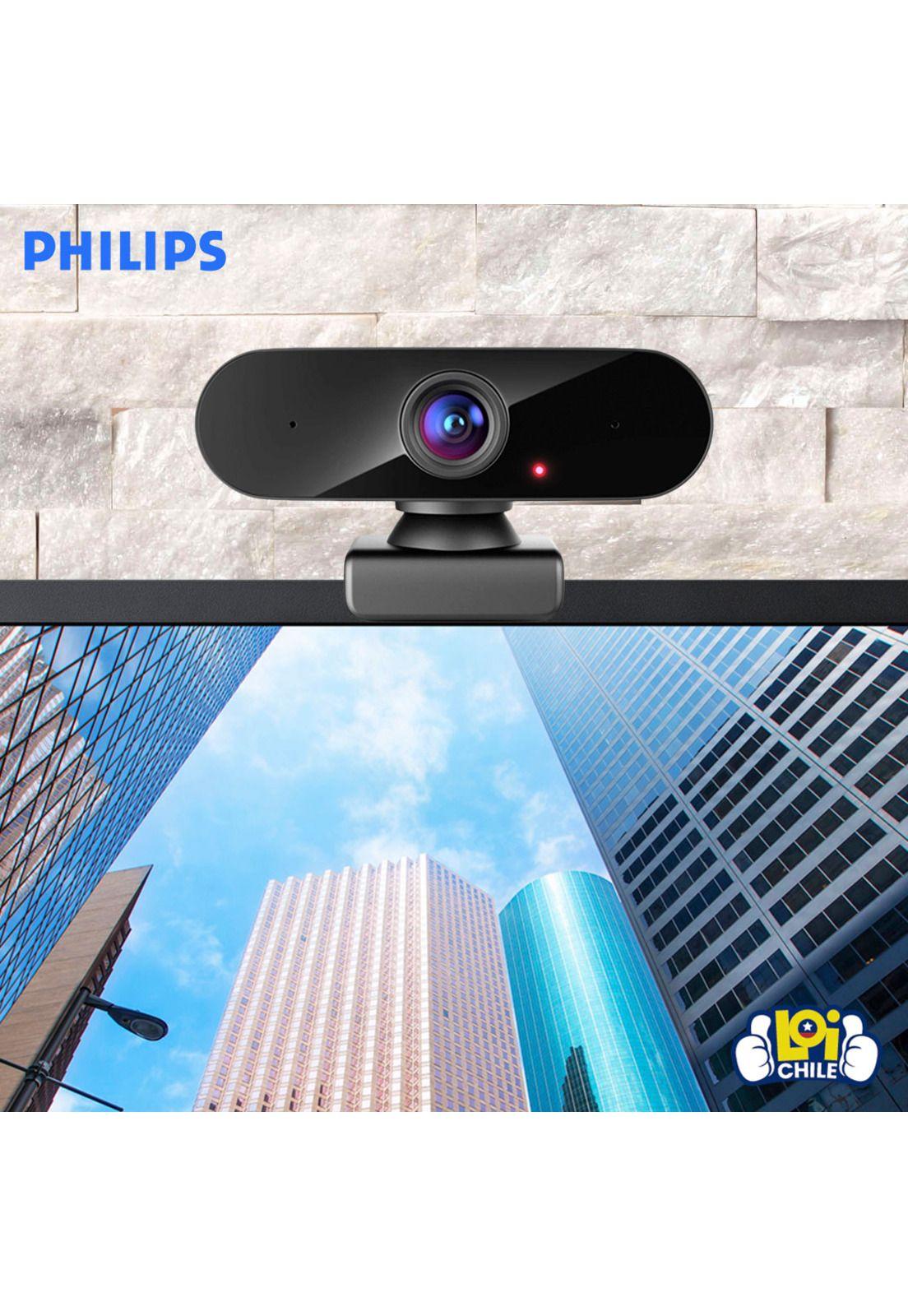 Webcam Philips Full HD 1080P Rotación 360-5