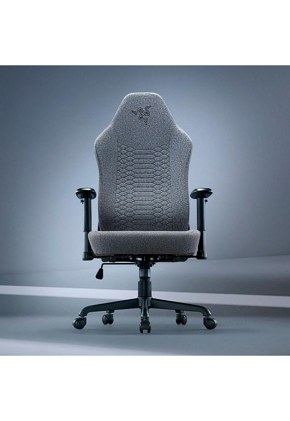 Silla Gamer Razer Iskur V2 X Light Gray Fabric-4