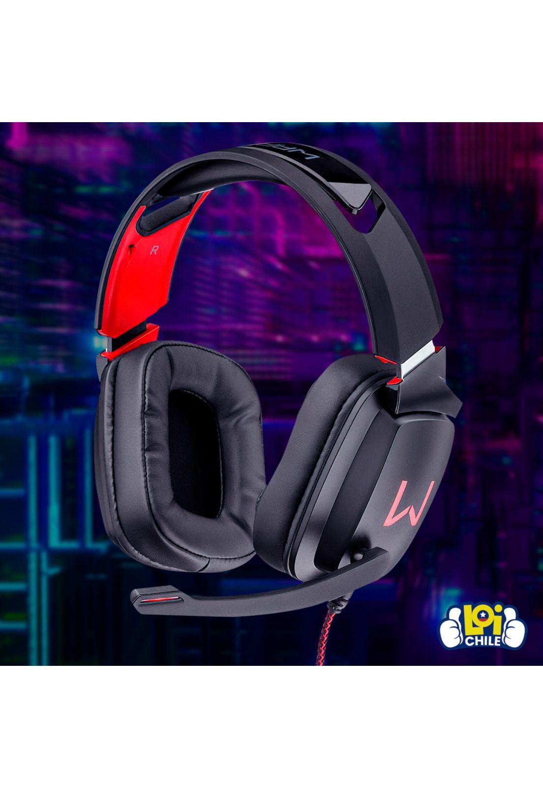 Audífonos Gamer Warrior Kaden RGB-6