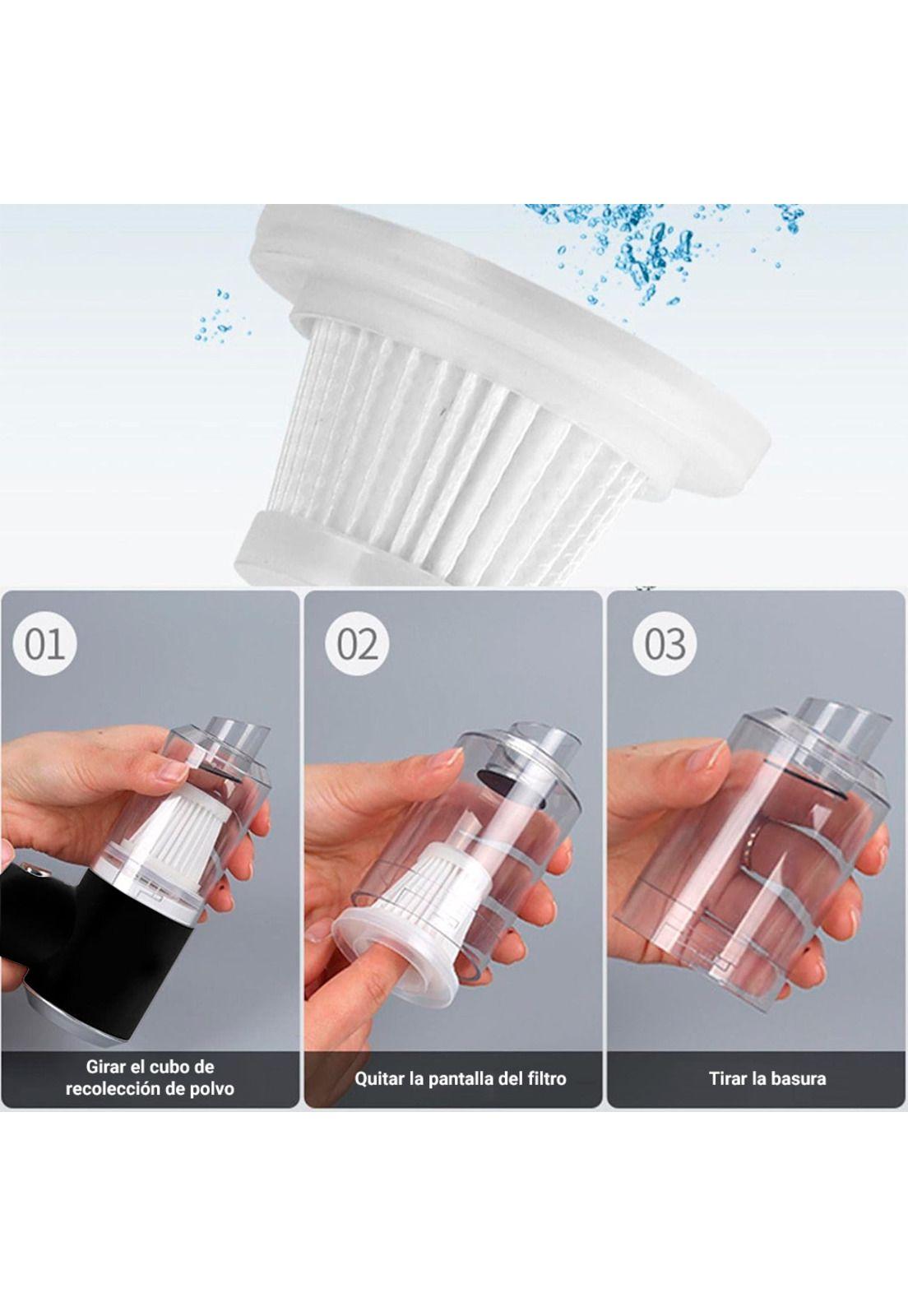 Aspiradora Inalámbrica de Mano Nappo Seco Humedo Recargable-2