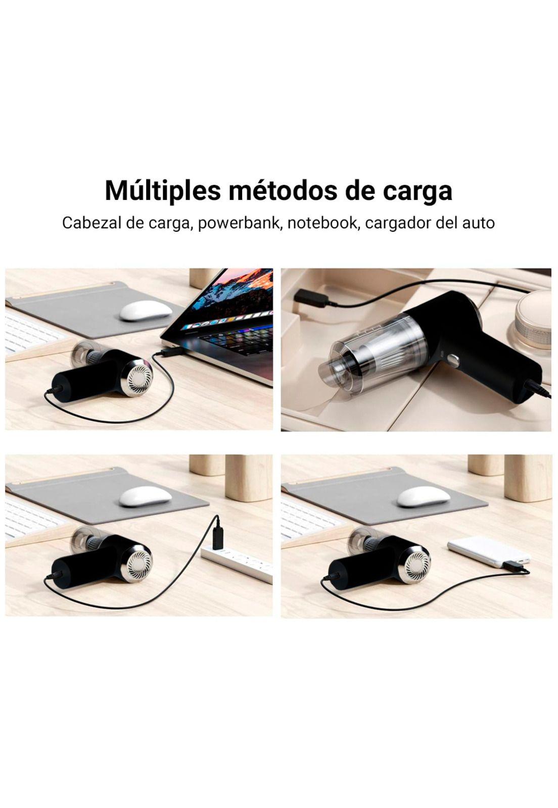 Aspiradora Inalámbrica de Mano Nappo Seco Humedo Recargable-4