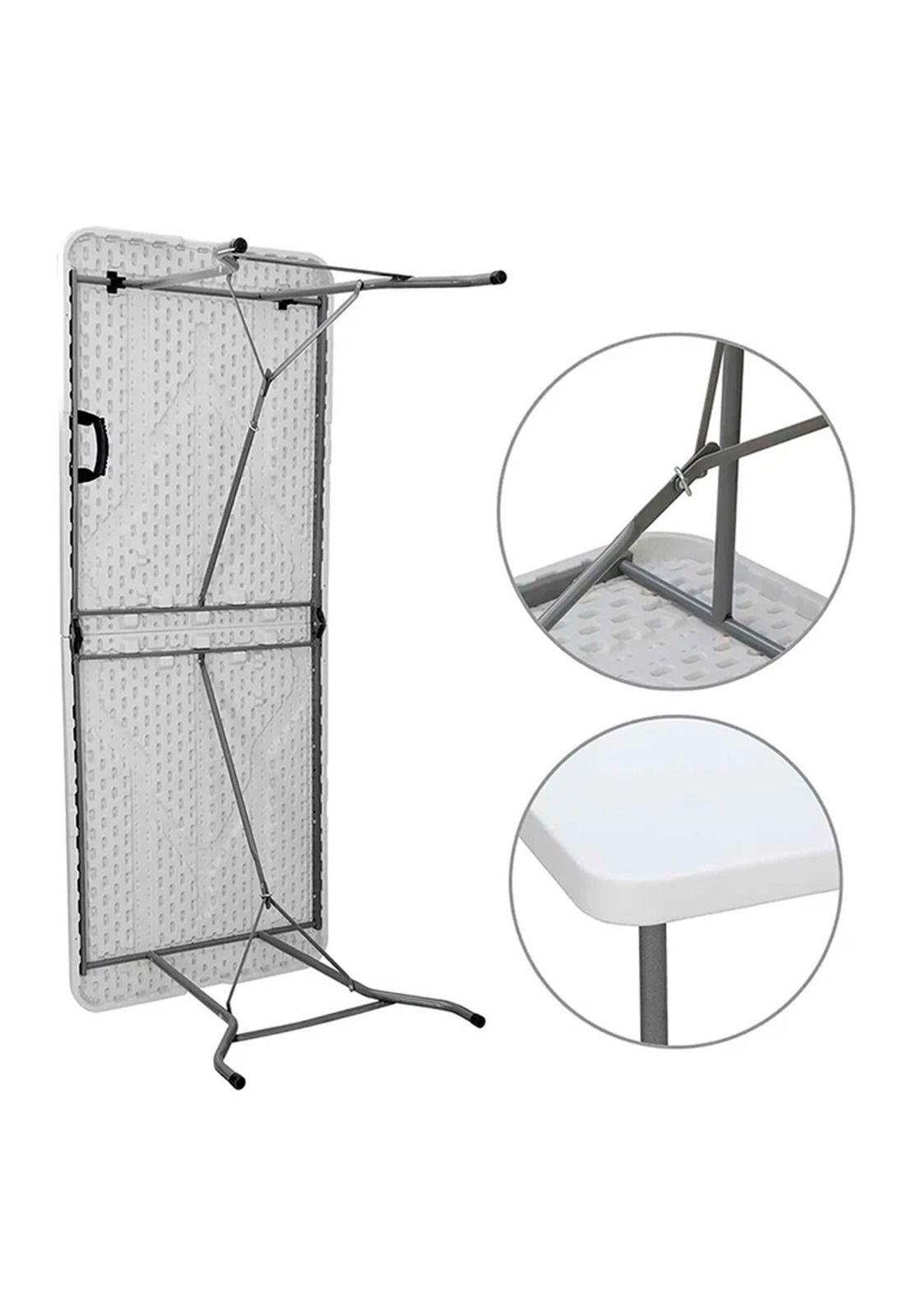 Mesa Plegable Portátil Empoli 1.8 Mts Tipo Maleta Camping-4