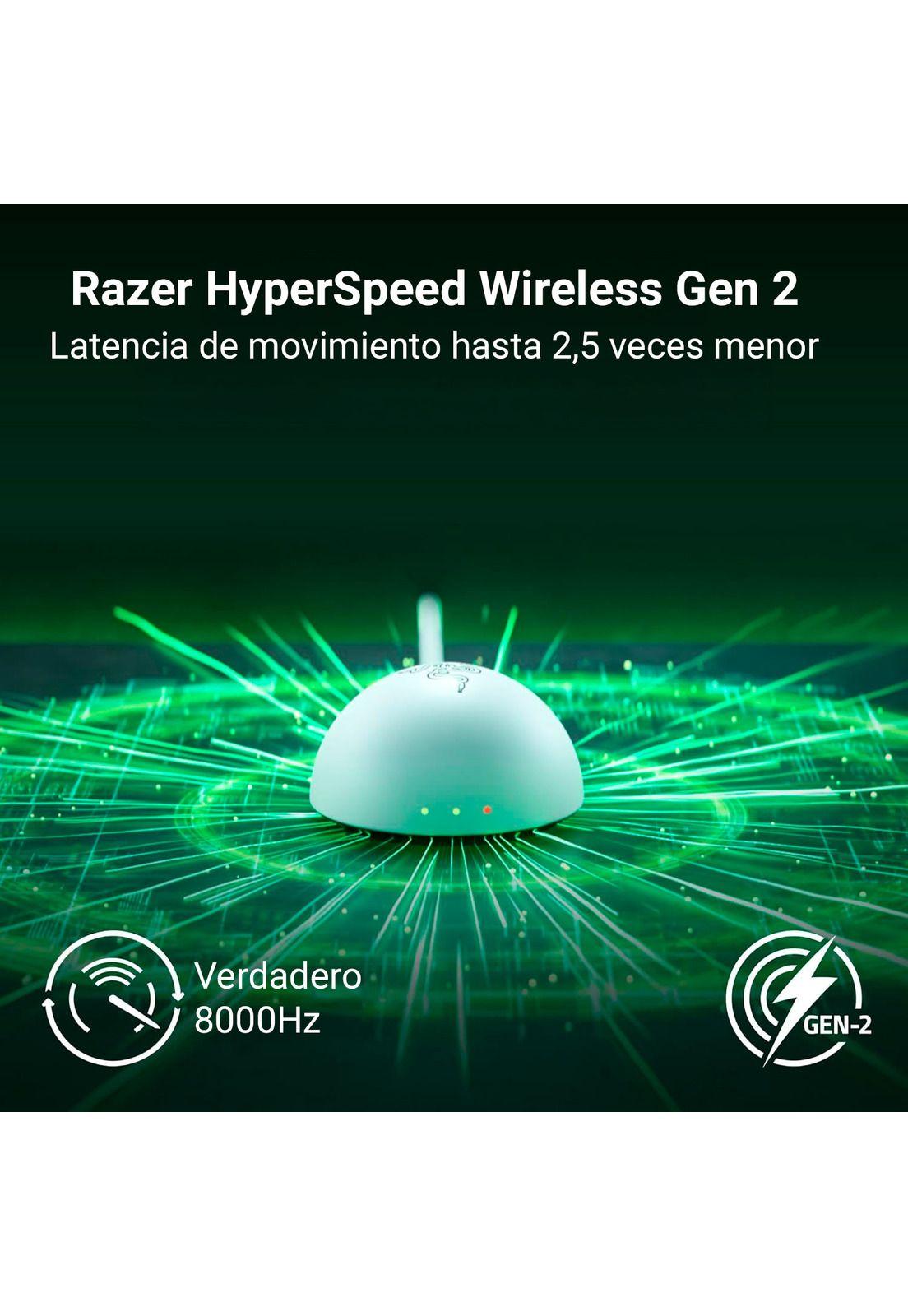 Mouse Gamer Razer Viper V4 Pro Wireless Blanco-7