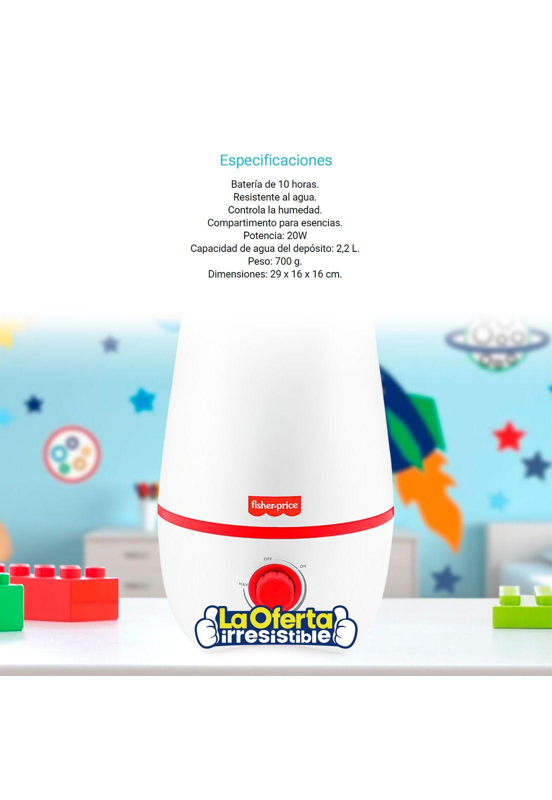 Humidificador Fisher Price 2,2L-3