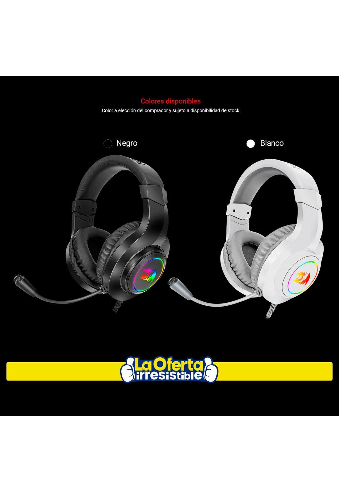 Audífonos Redragon Hylas H260 RGB-4
