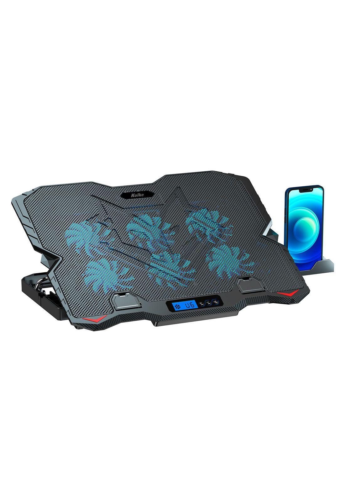Base Cooler para Notebook Kolke 15,6' Control 6 Ventiladores-2