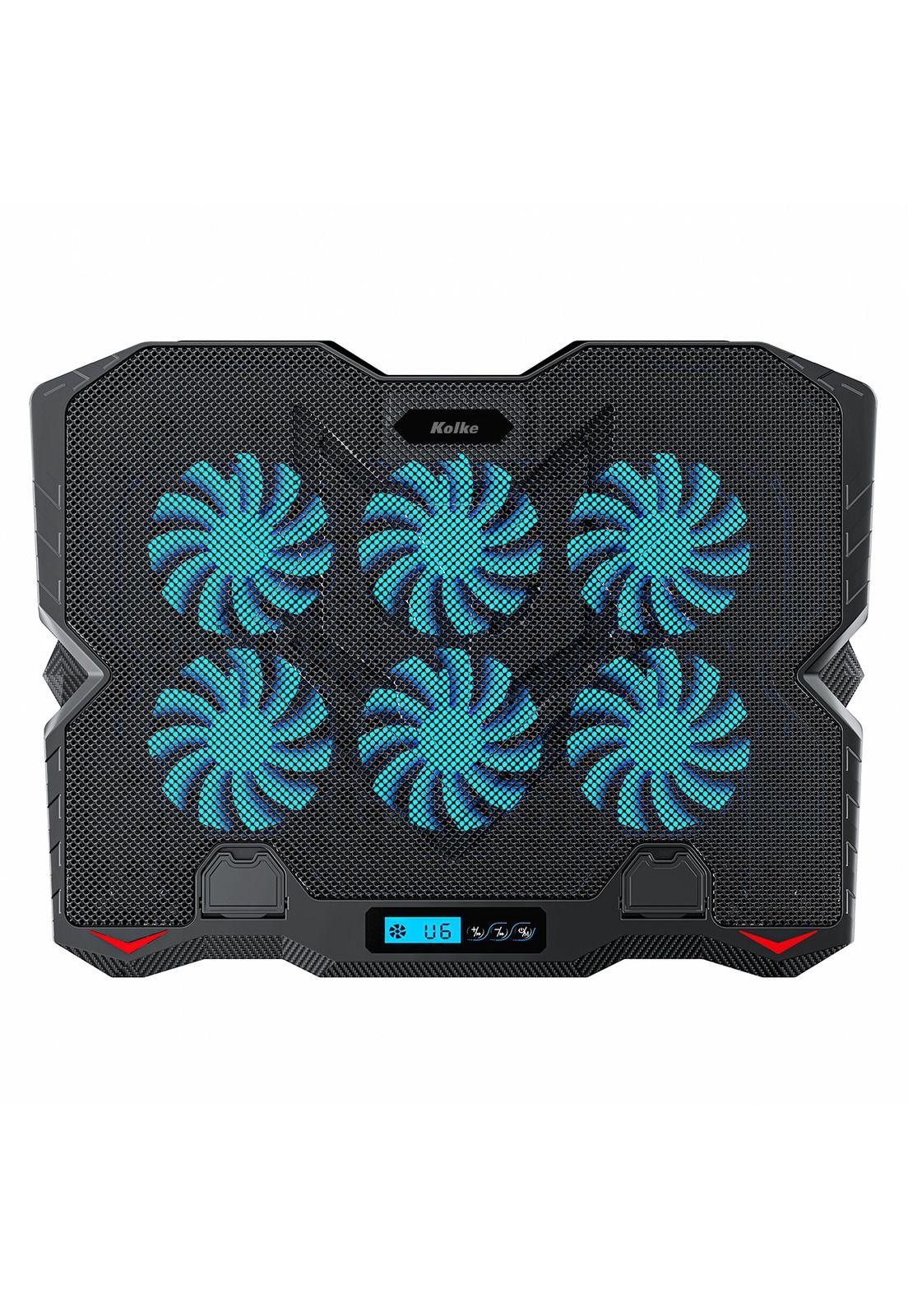 Base Cooler para Notebook Kolke 15,6' Control 6 Ventiladores-4