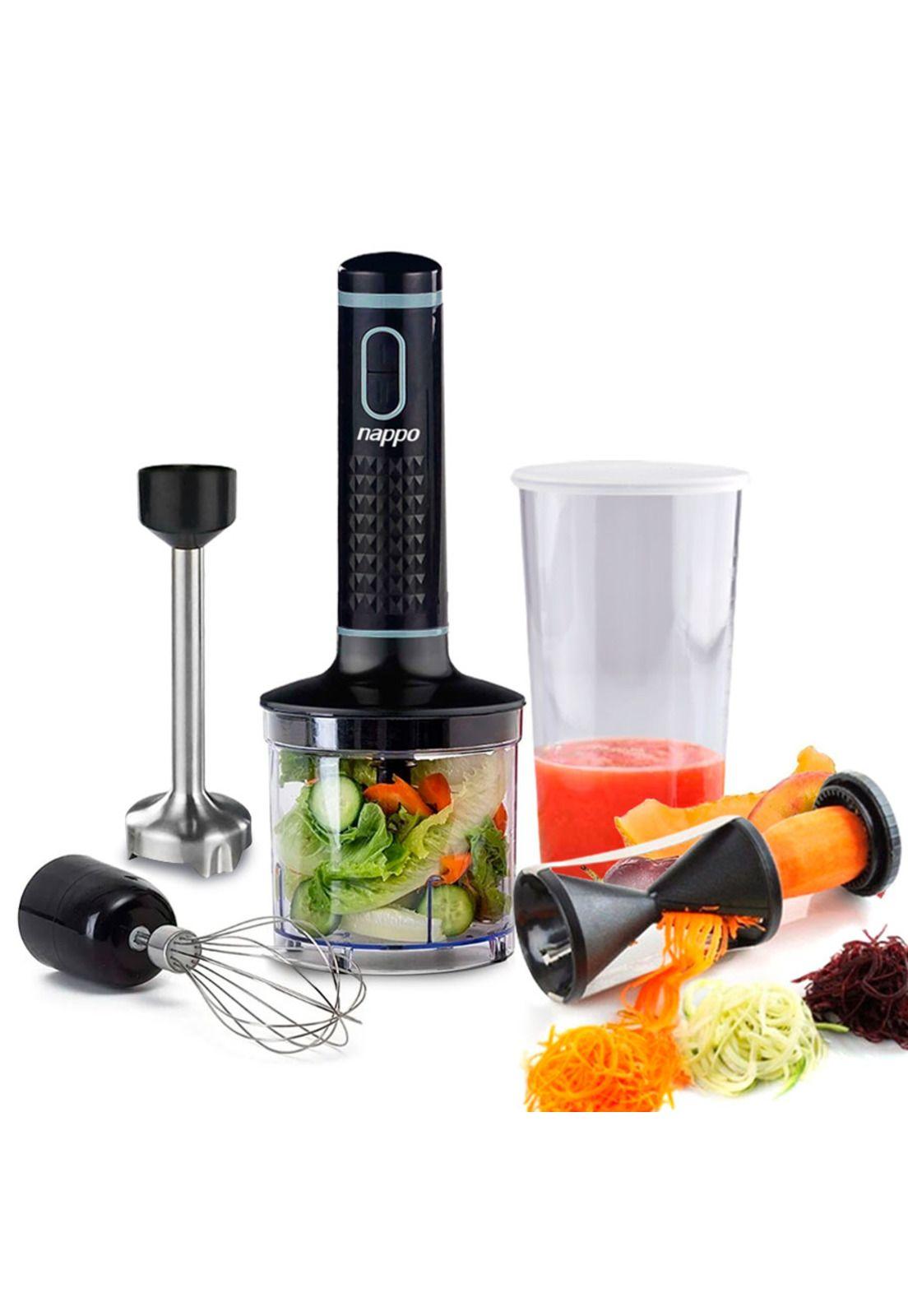 Batidora de Inmersión 6 en 1 Nappo 600W 2 Velocidades-0