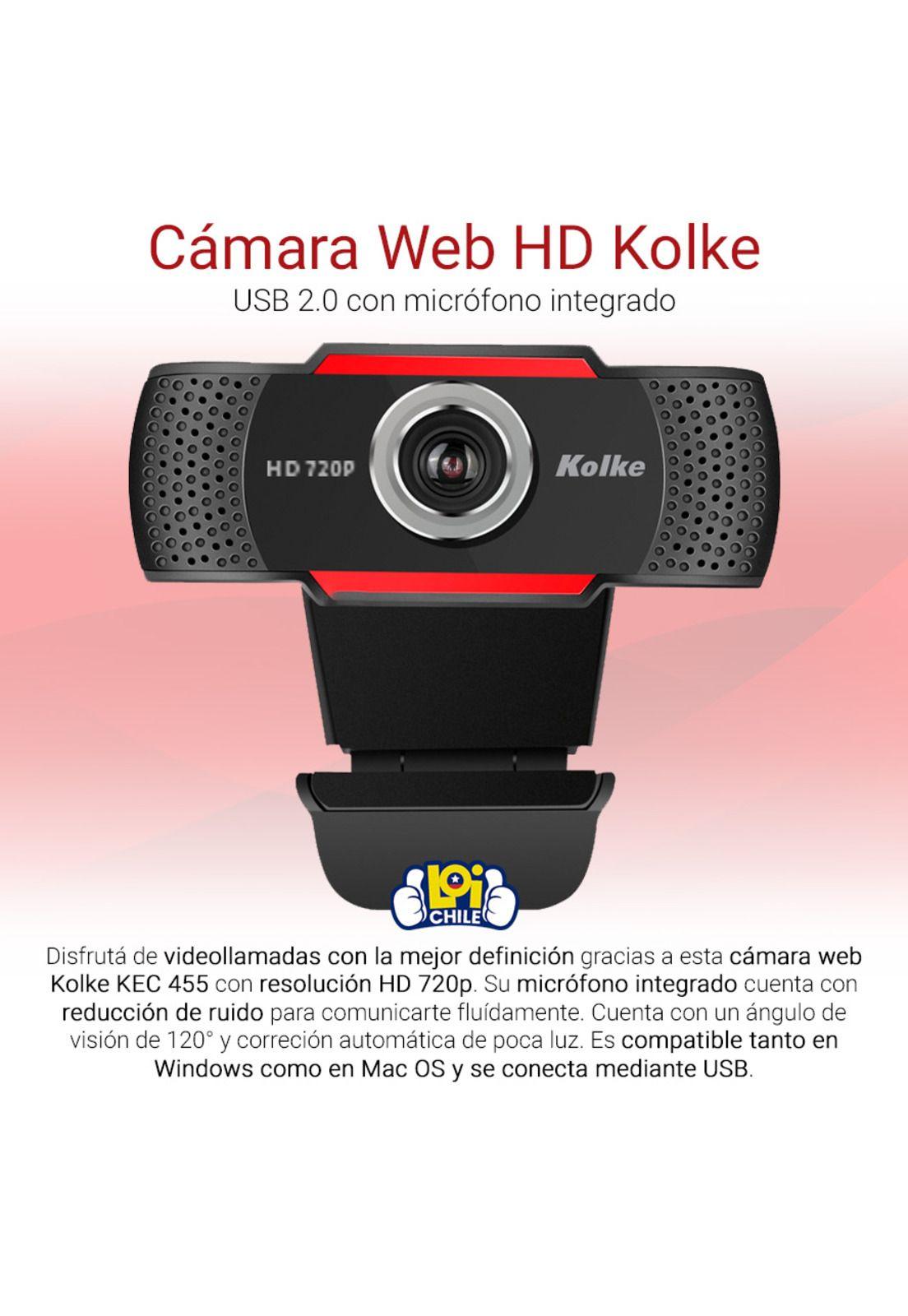 Webcam Kolke HD 720p USB 2.0-1