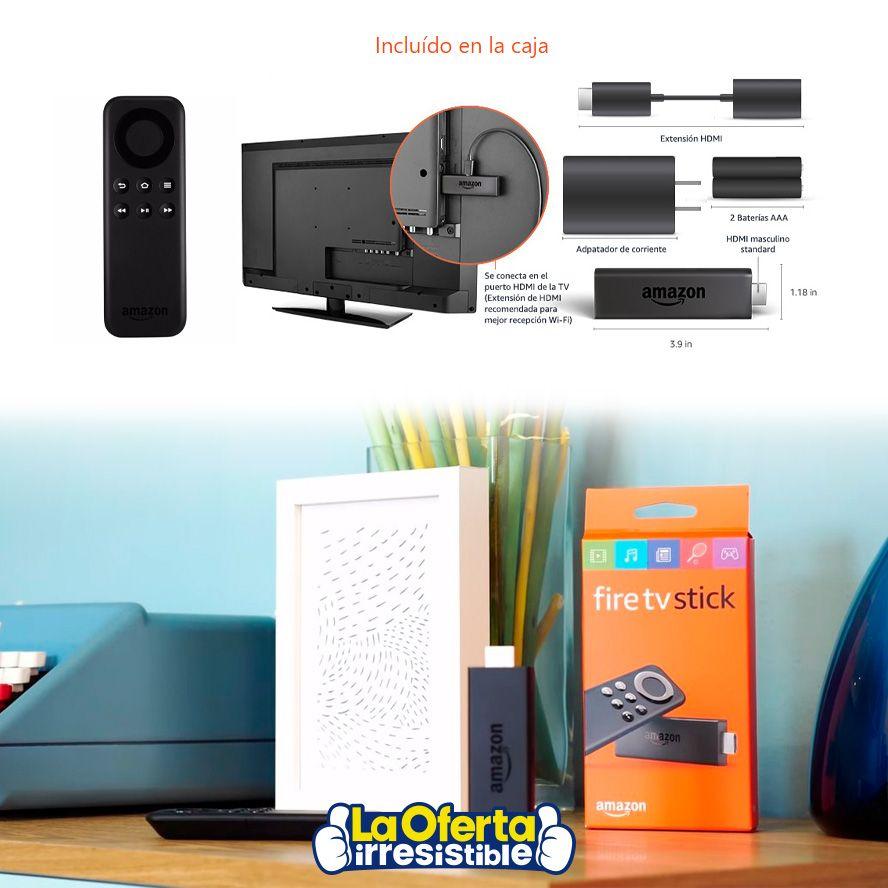 Amazon Fire Tv Stick 8gb Ram Netflix Youtube Kodi Con Alexa-2