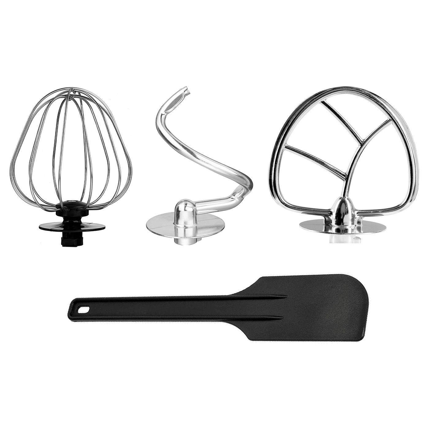 Batidora Planetaria Nappo 1300w Bowl 4L 6 Velocidades Negra-1