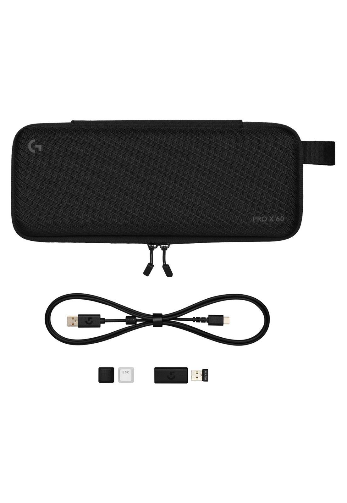 Teclado Inalámbrico Logitech G Pro X 60 Lightspeed Negro-3