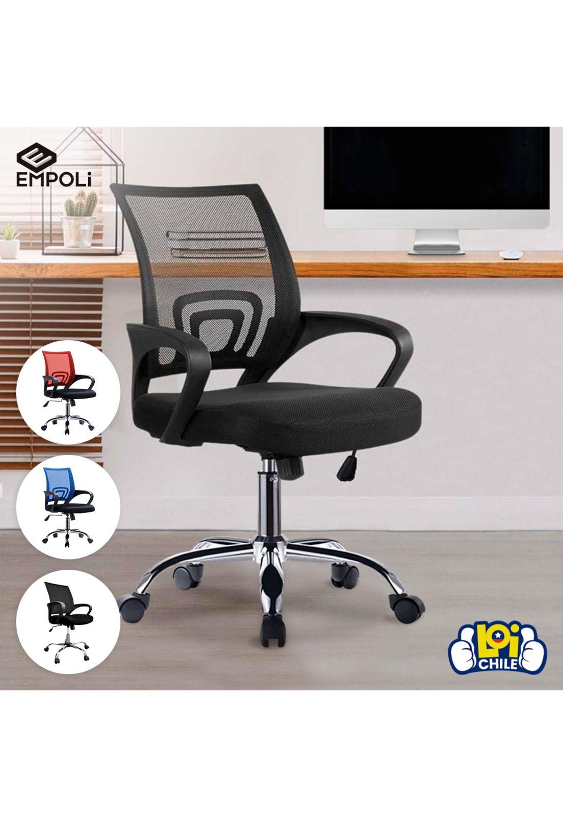Silla de Escritorio Oficina Empoli Ejecutiva Ergonómica Mesh-5