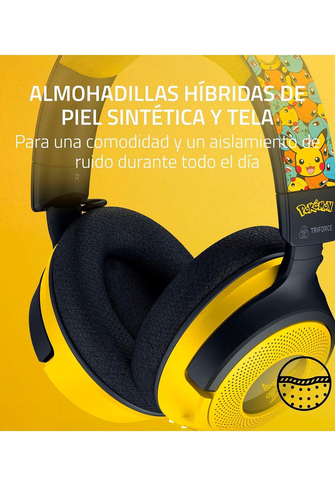 Audífonos Gamer Razer Kraken V4 X Pokémon Edition-3
