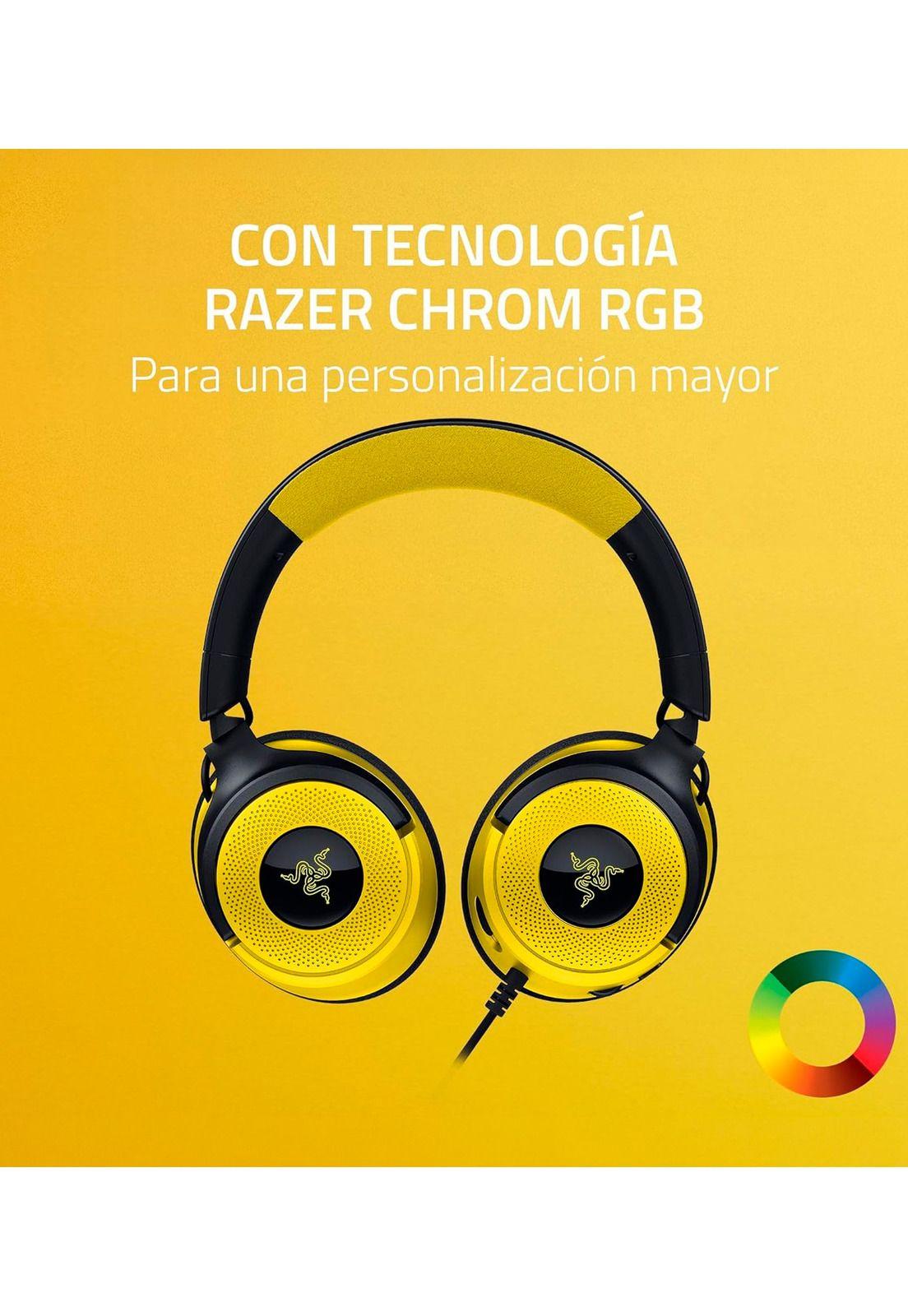 Audífonos Gamer Razer Kraken V4 X Pokémon Edition-4