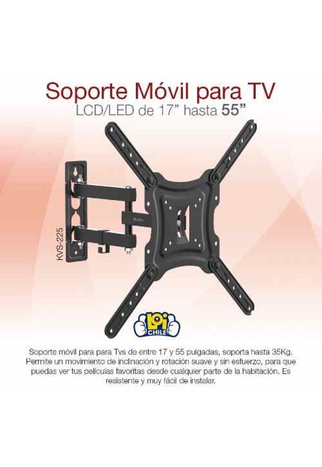 Soporte Móvil Para Tv De 17 Hasta 55 Con Rotación Loi Chile-1
